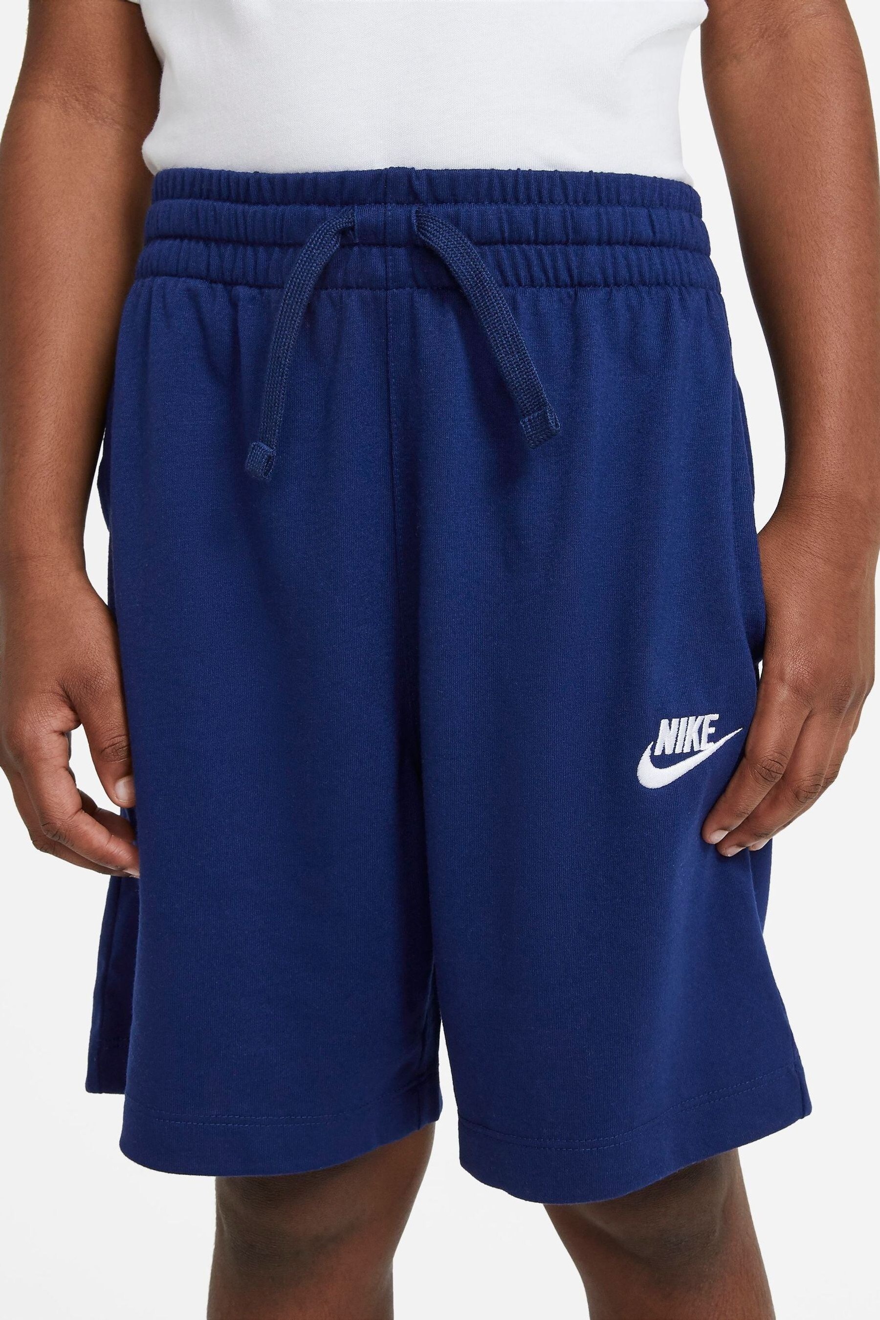 Buy Nike Navy Club Jersey Shorts from the Next UK online shop