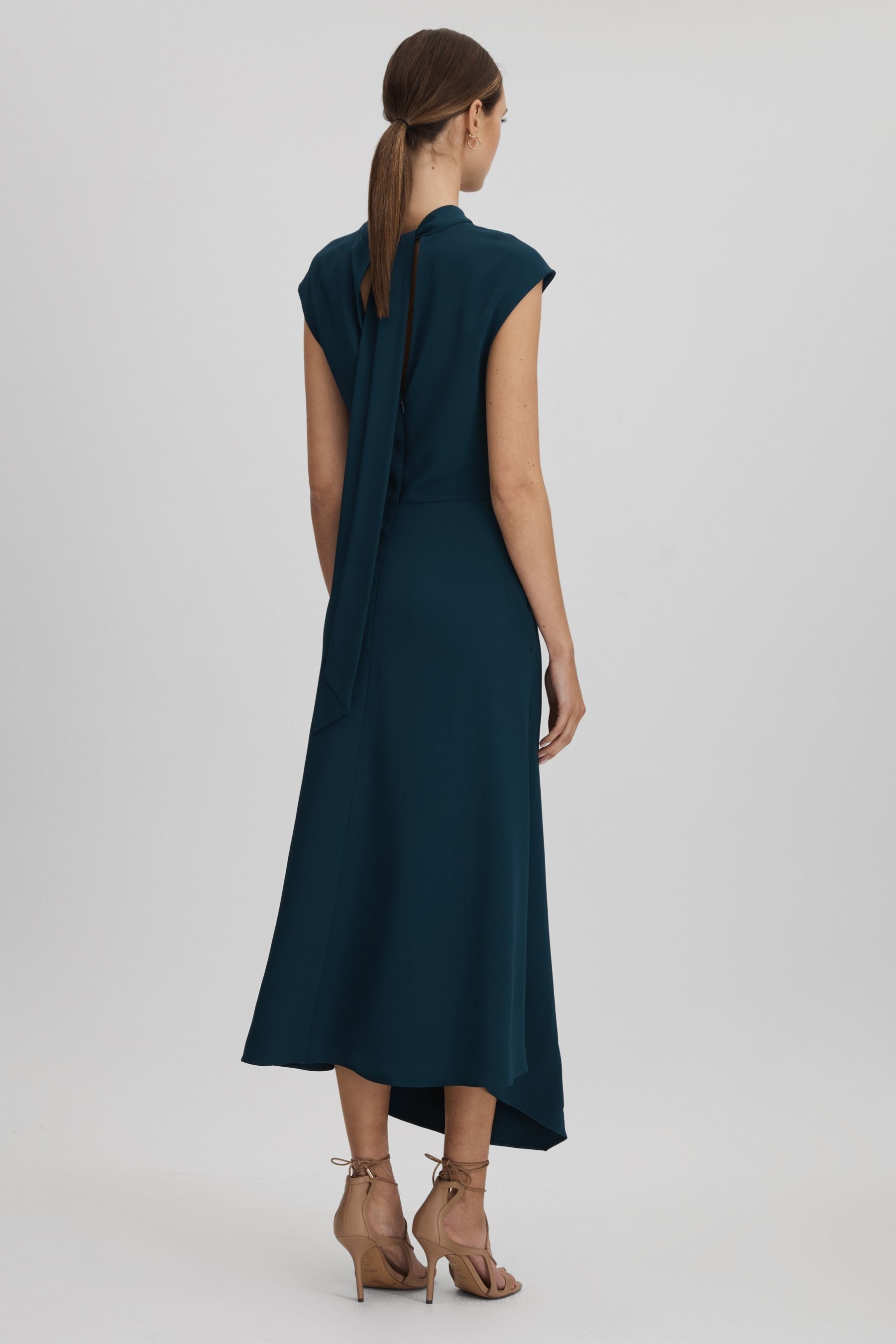 Buy Reiss Jessa Ruched Midi Dress from Next USA