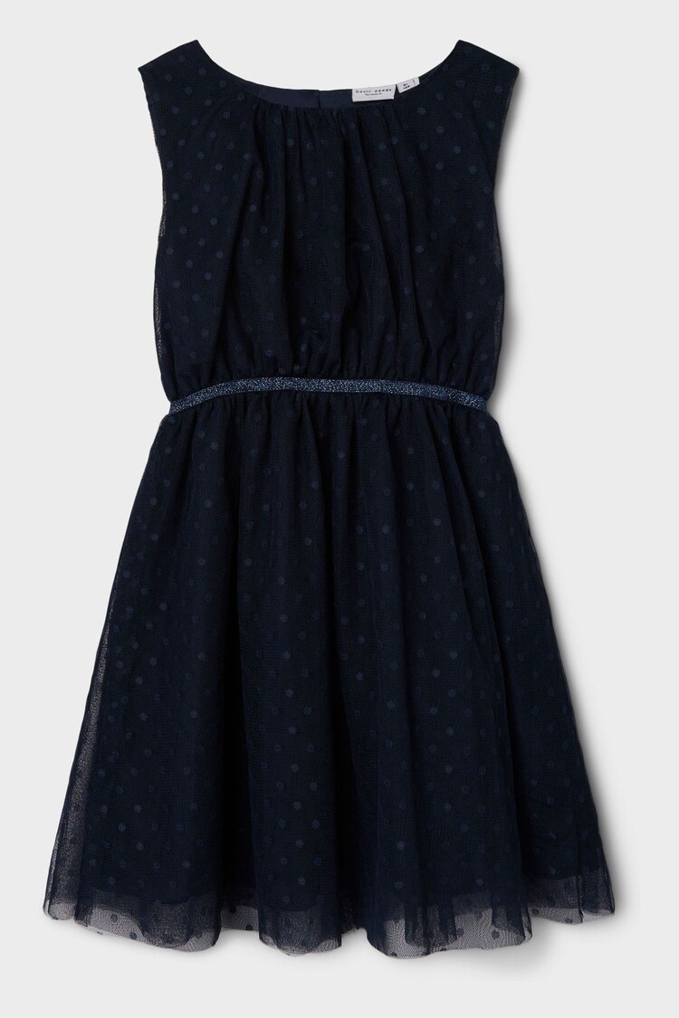 Name It Blue Tulle Skater Dress - Image 1 of 1