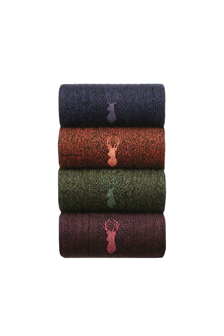 Rich 4 Pack Heavyweight Socks - Image 1 of 1