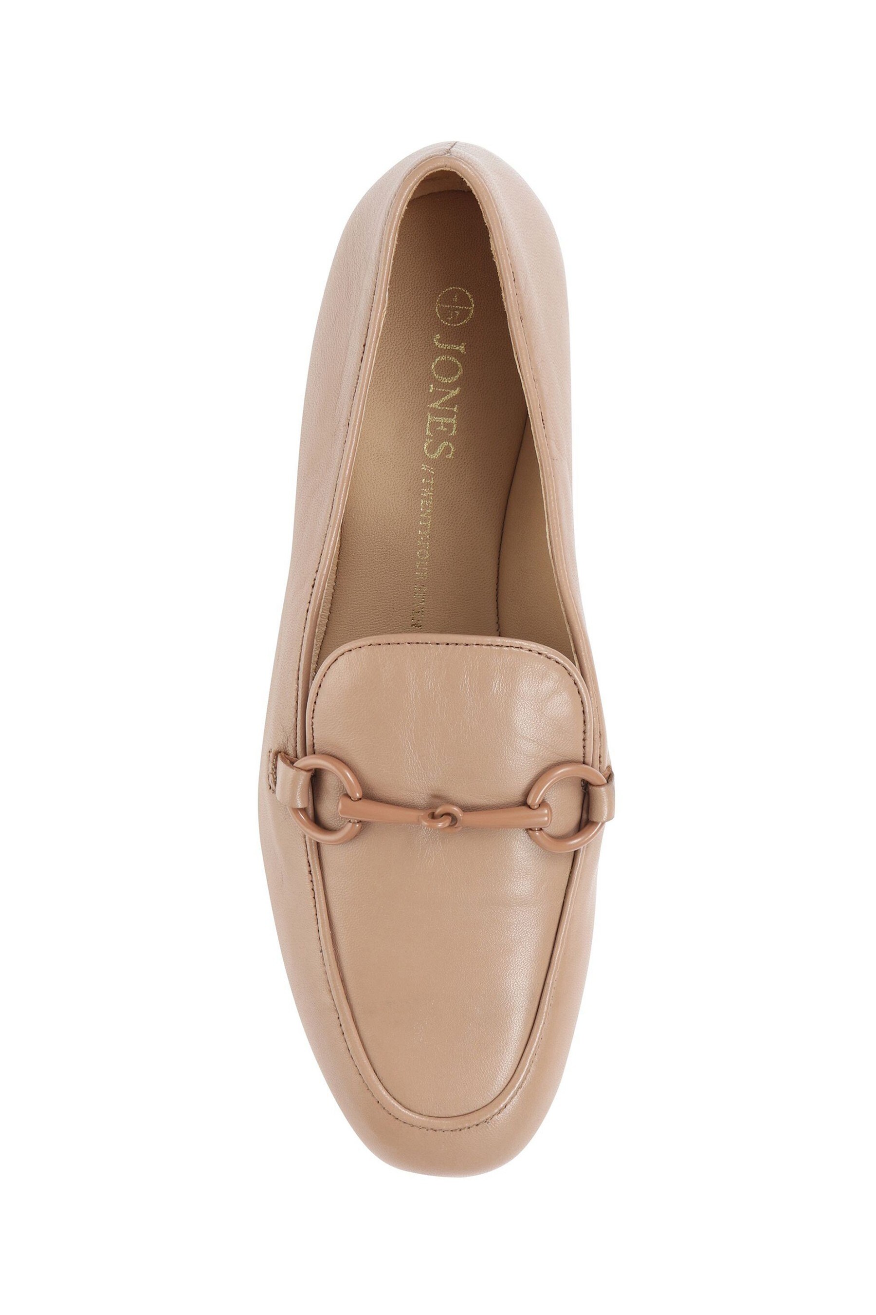Buy Jones Bootmaker Mara Nude Leather Ladies Loafers from the Next UK