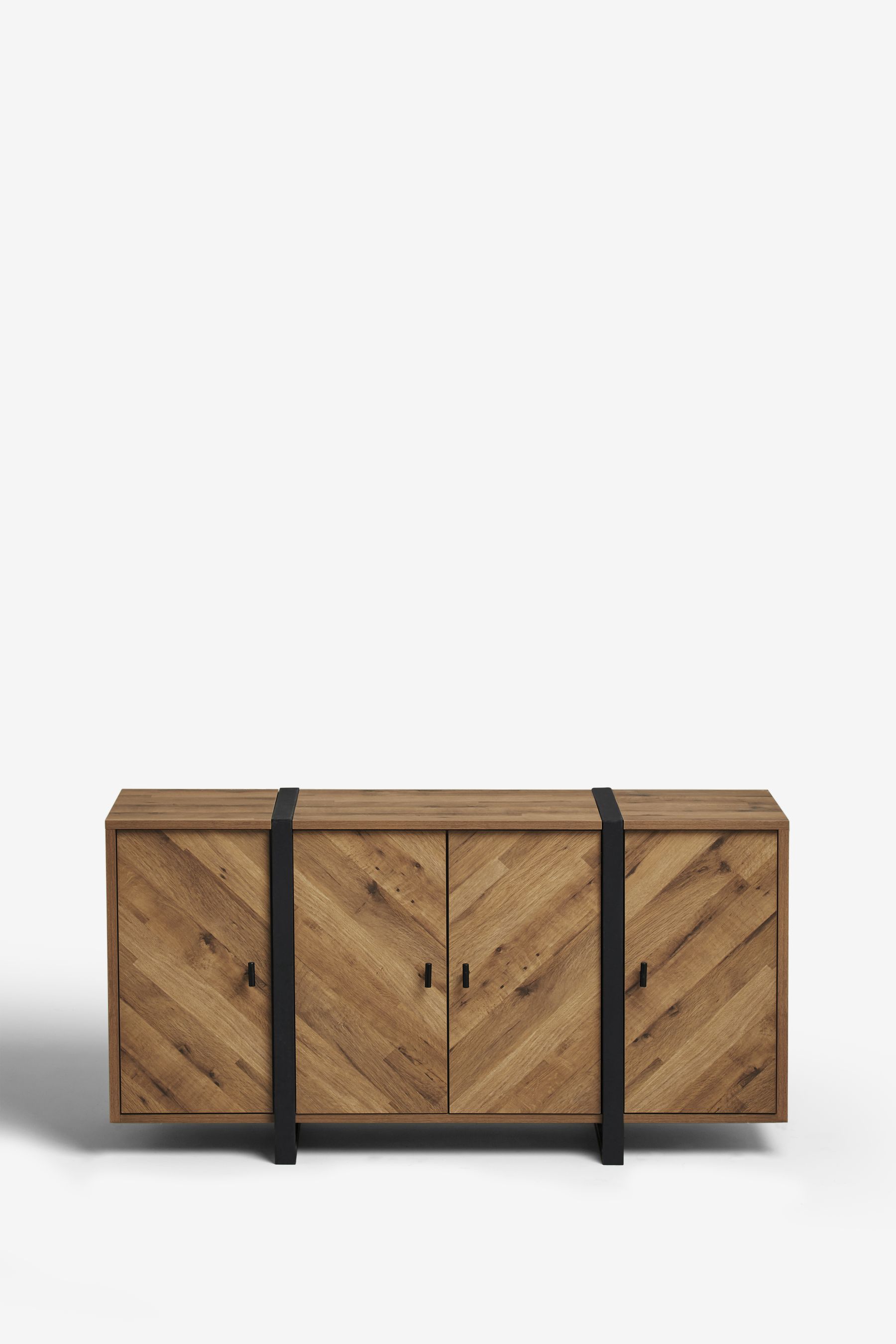 Buy Bronx Chevron Oak Effect Sideboard from the Next UK online shop