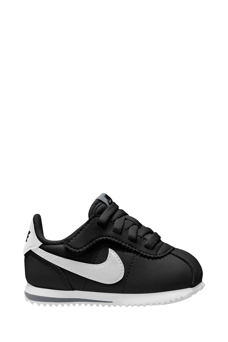 Nike Black Infant Cortez EasyOn Trainers - Image 1 of 1