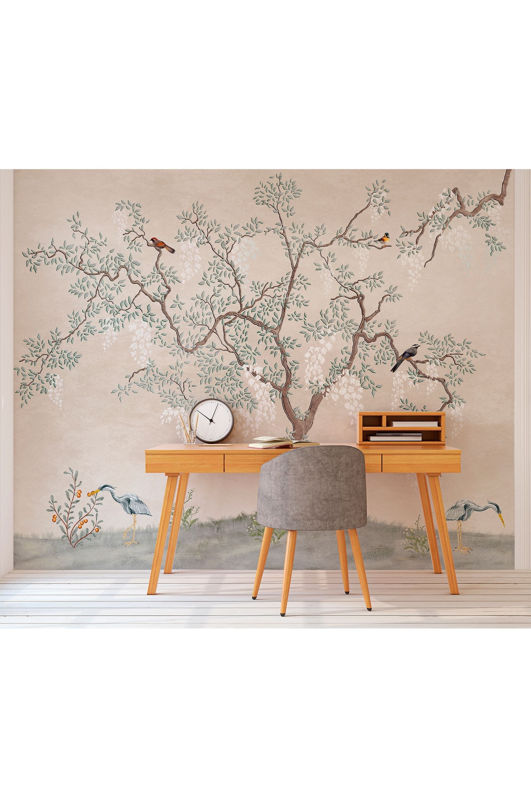 Buy Eighty Two Natural Exclusive To Next Oriental Tree Wall Mural from the Next UK online shop