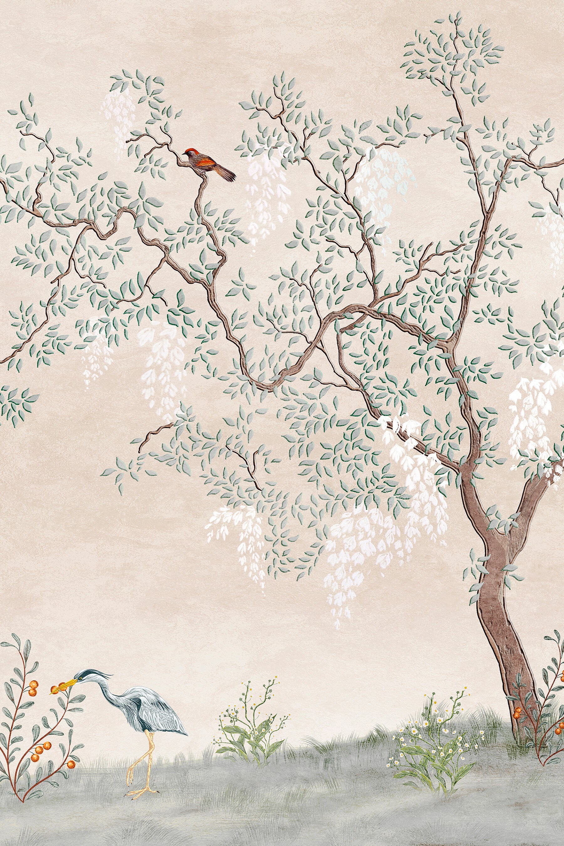 Buy Eighty Two Natural Exclusive To Next Oriental Tree Wall Mural from