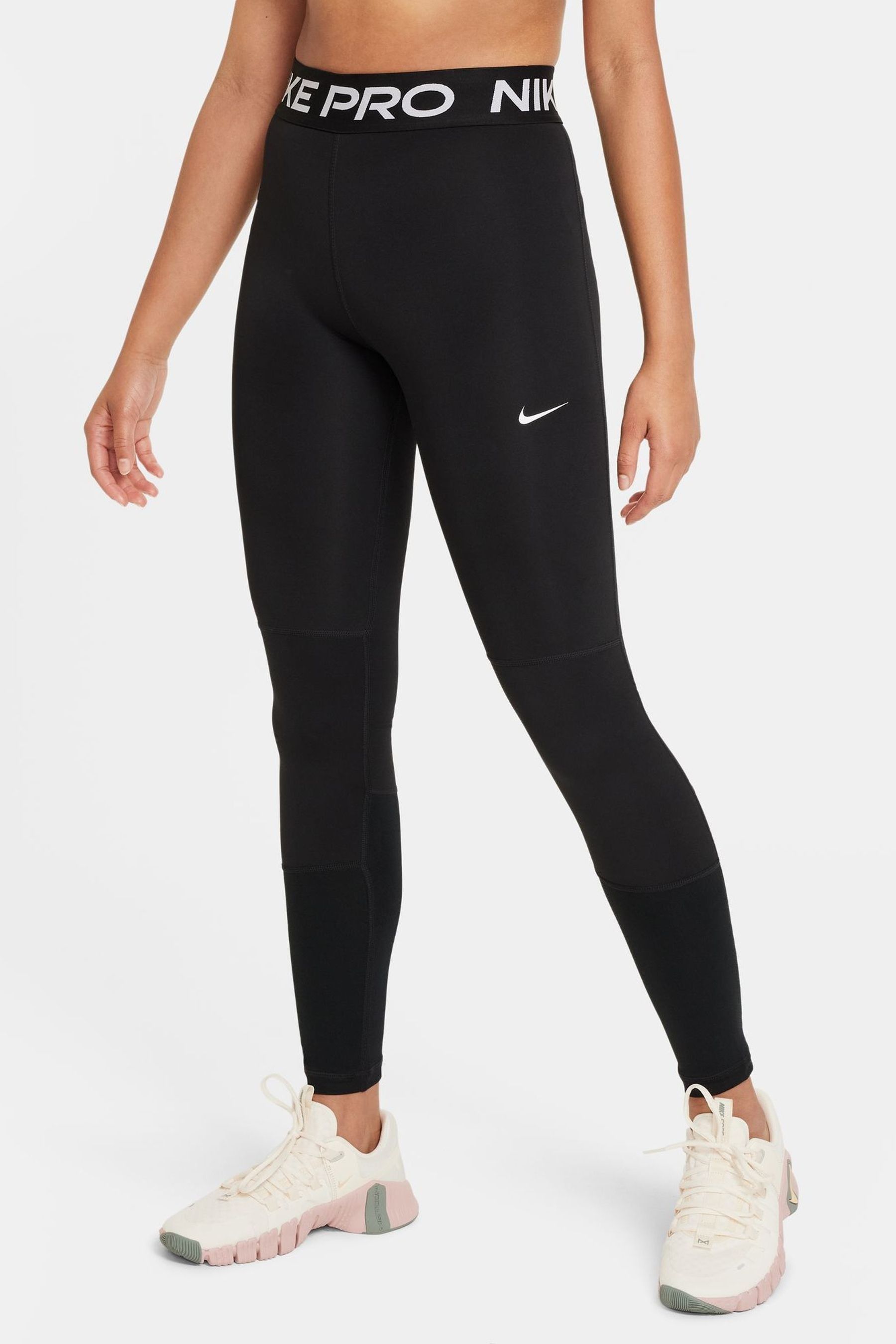 Buy Nike Black Performance High Waisted Pro Leggings from the Next UK ...