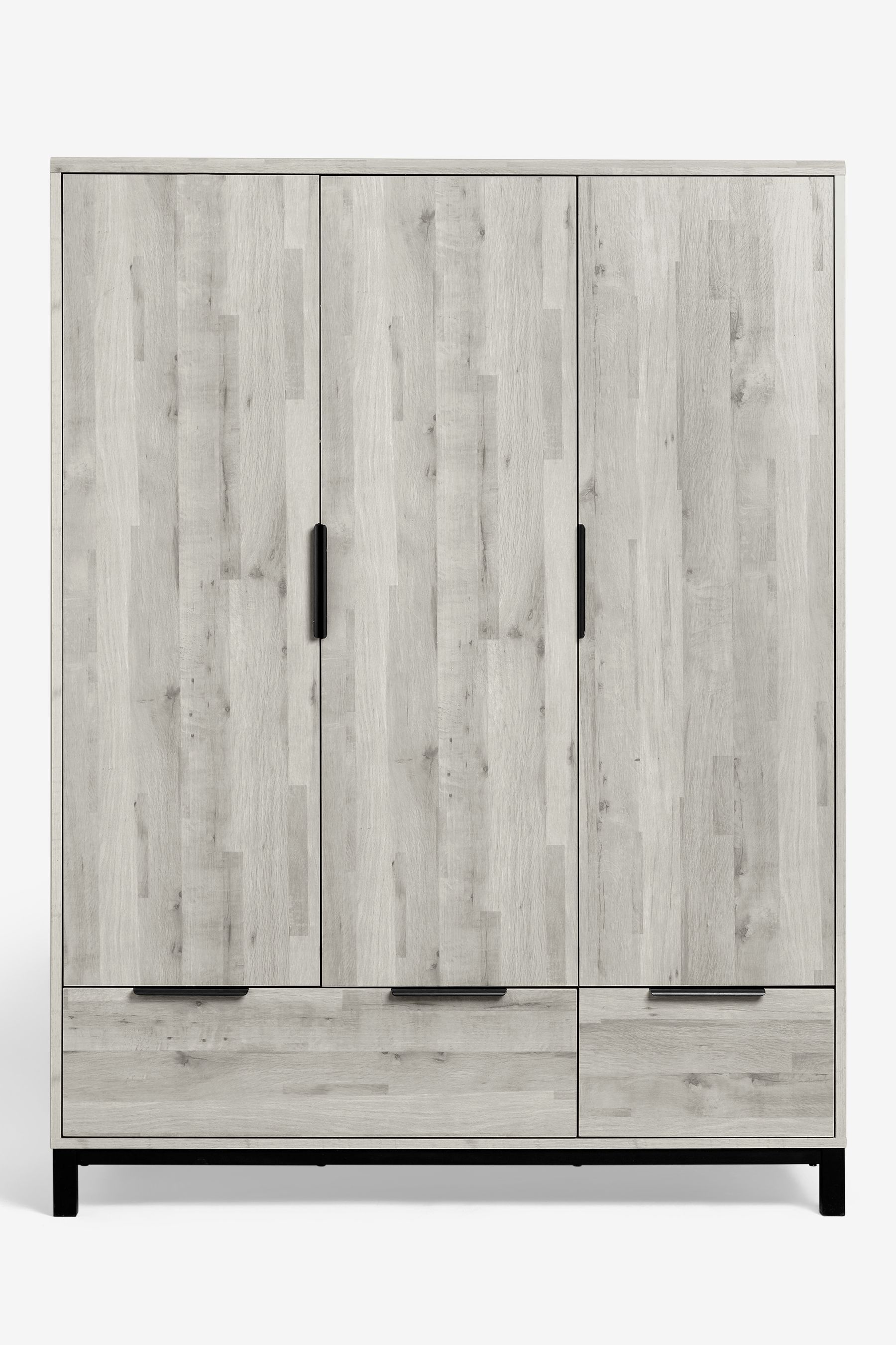 Buy Grey Bronx Oak Effect 4 Drawer Chest of Drawers from the Next UK