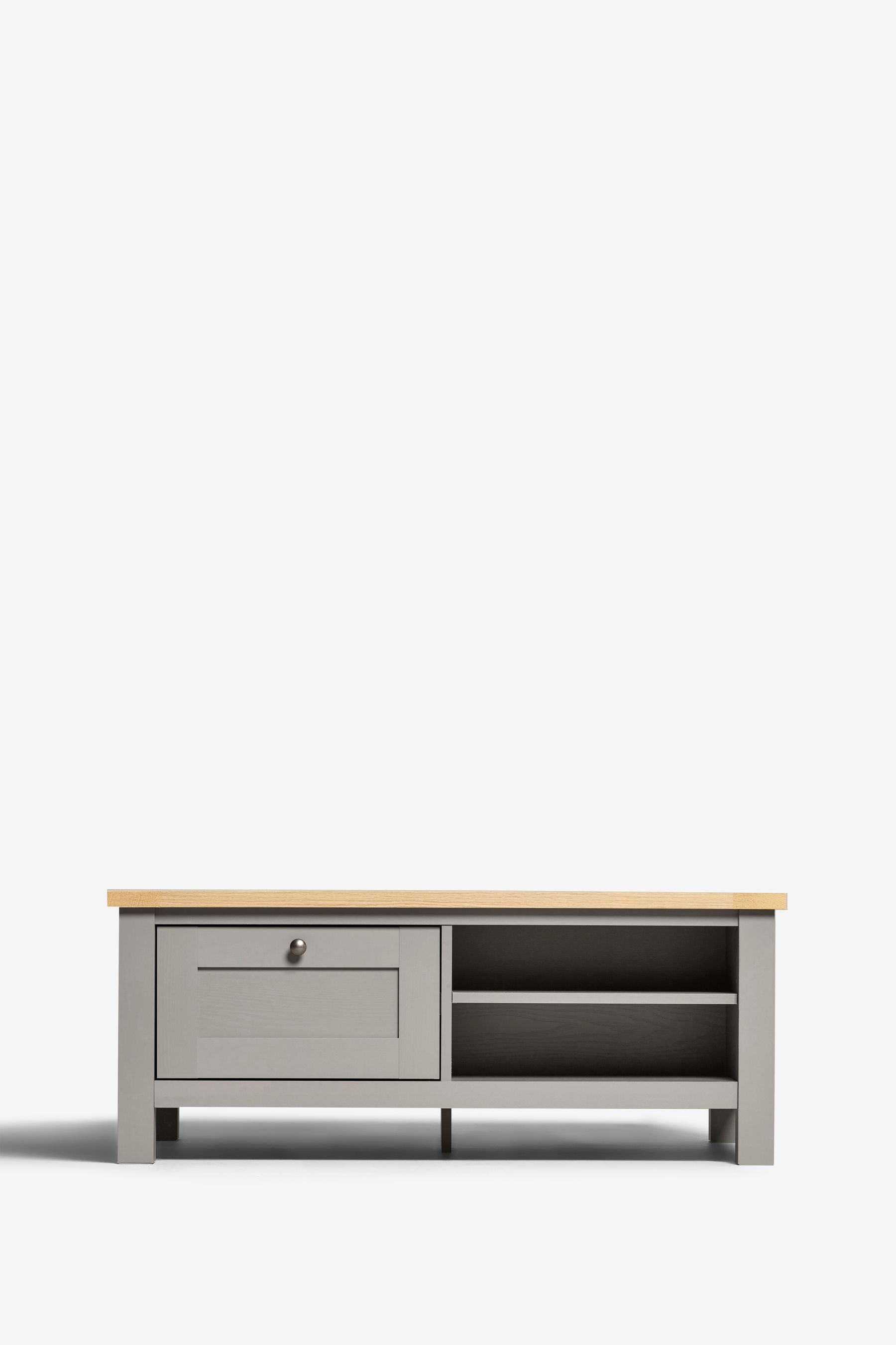 Buy Dove Grey Malvern Oak Effect Coffee Table from Next Ireland