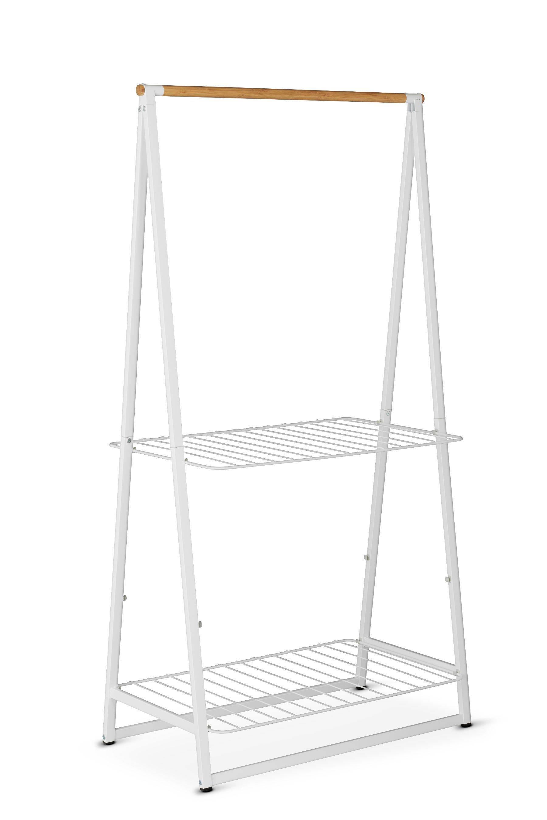 Buy Brabantia White Large Linn Clothes Rail And Storage Unit from the Next UK online shop