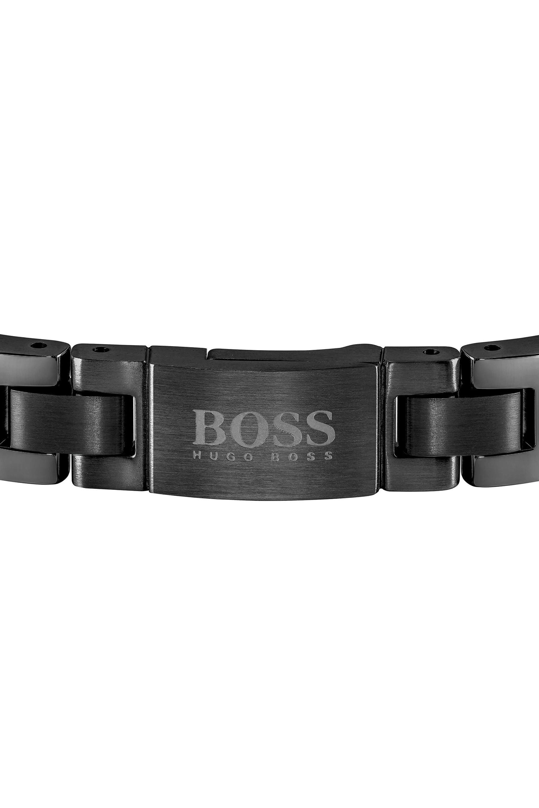 Buy BOSS Black Metal Link Essentials IP Bracelet from the Next UK