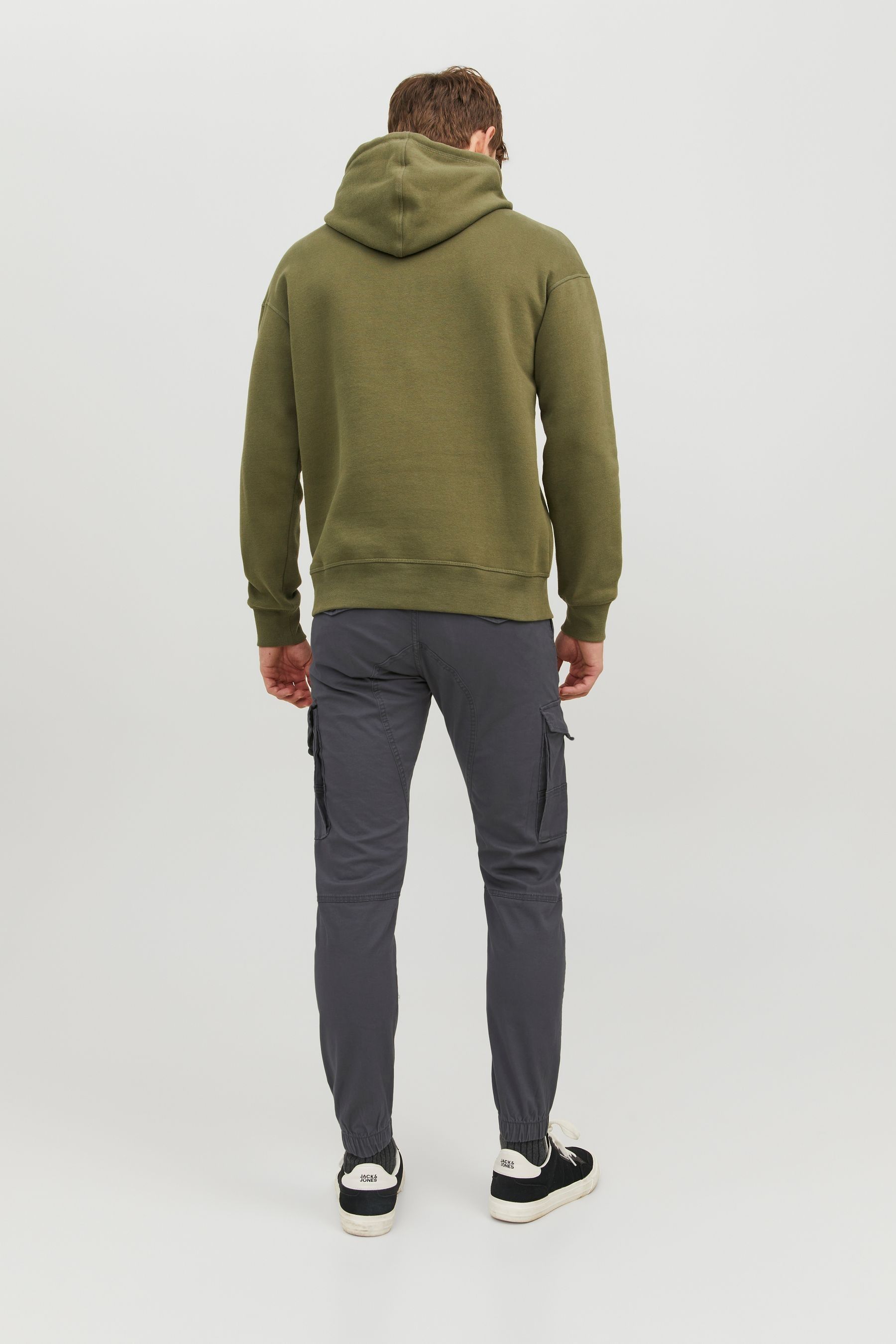 Buy JACK & JONES Grey Cargos from the Next UK online shop