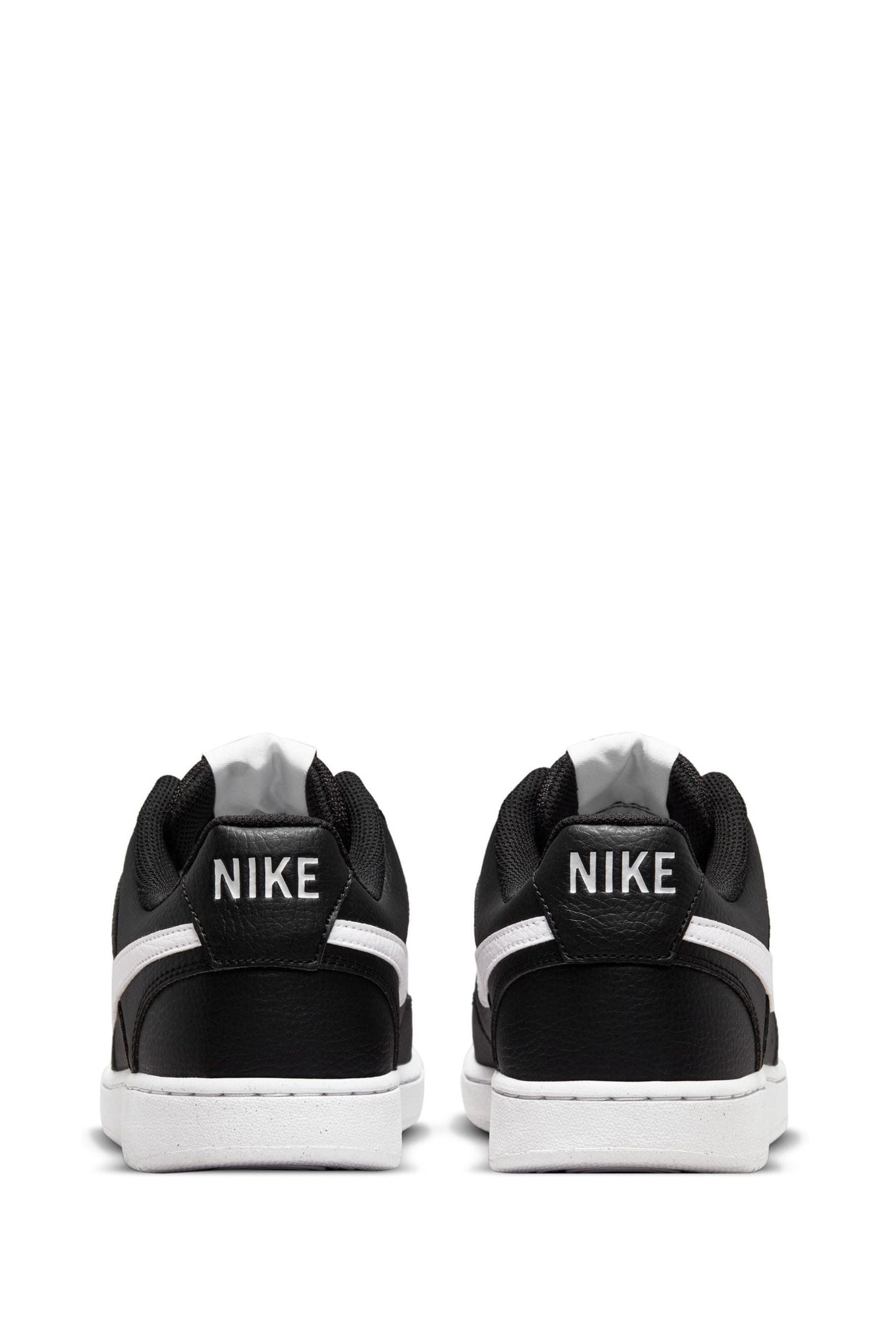 Buy Nike Black/White Court Vision Low Trainers from the Next UK online shop