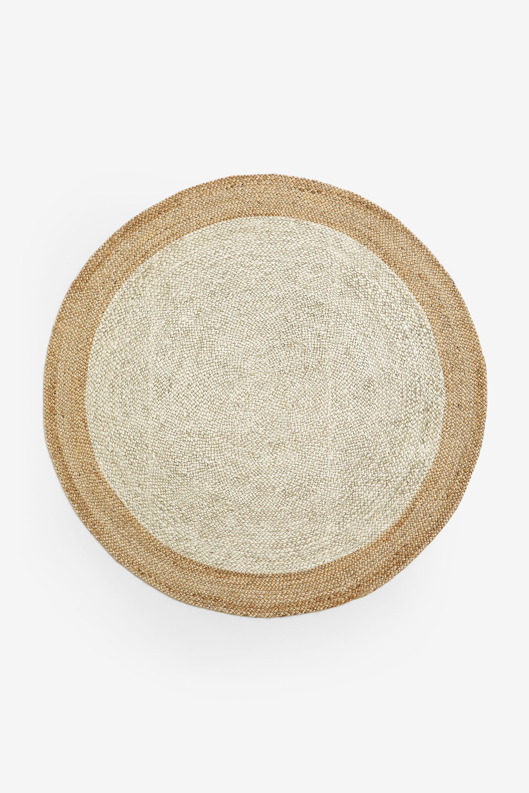 Buy Natural Blonde Jute Circle Rug from the Next UK online shop