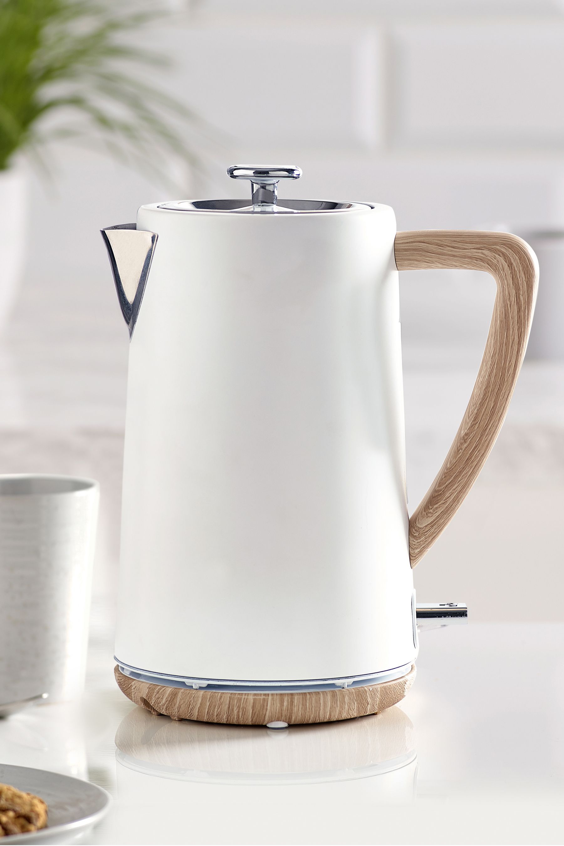 Buy White Bronx Wood Effect Kettle from the Next UK online shop