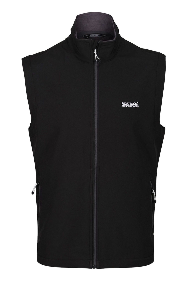 Regatta Black Bradwell III Softshell Gilet - Image 1 of 1