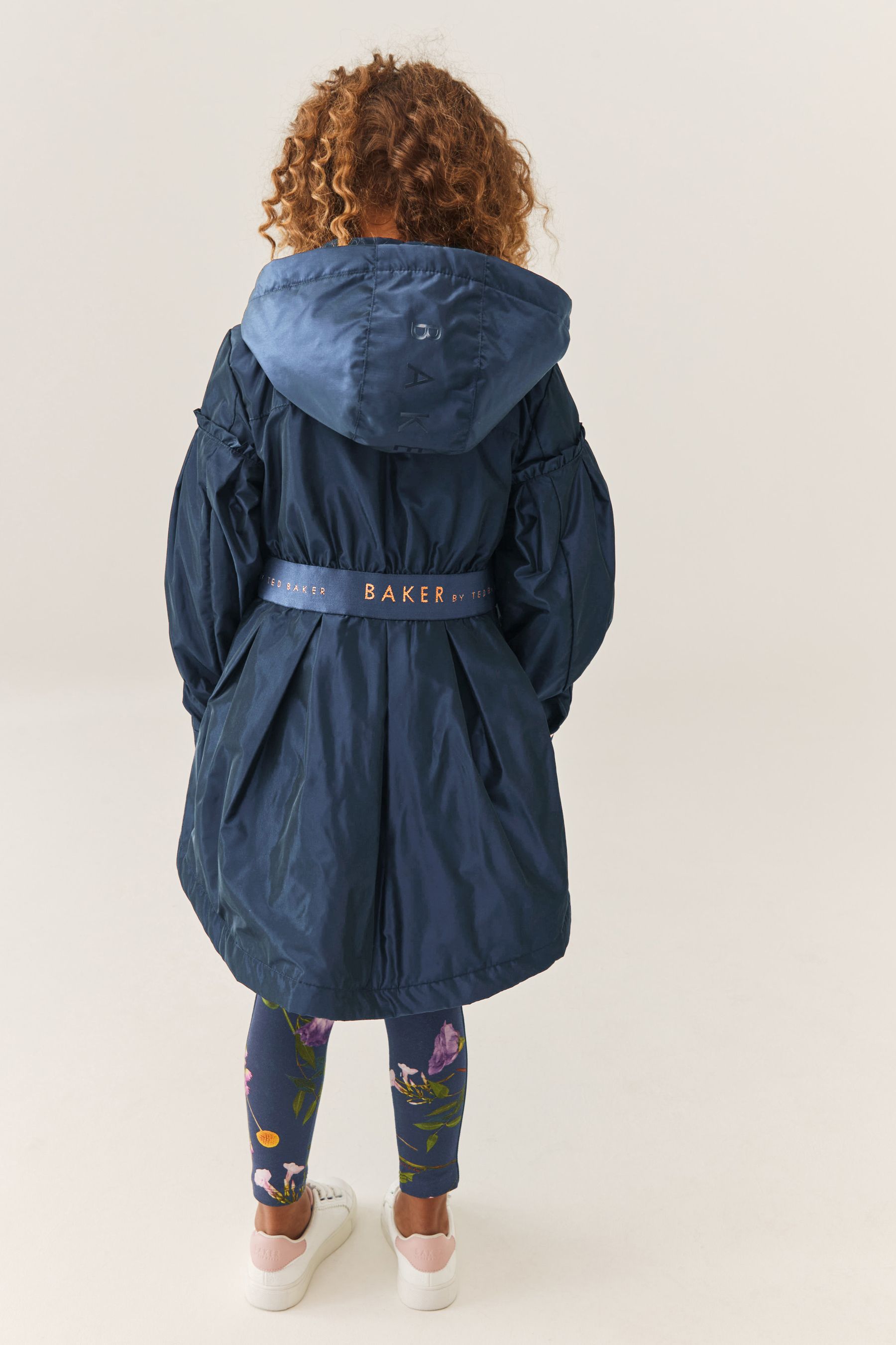 Buy Baker by Ted Baker Shower Resistant Navy Rain Jacket from the Next UK online shop