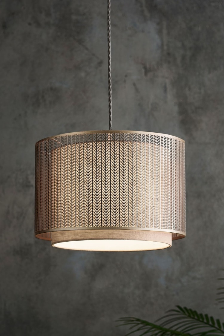 Gold Jada Easy Fit Lamp Shade - Image 1 of 1