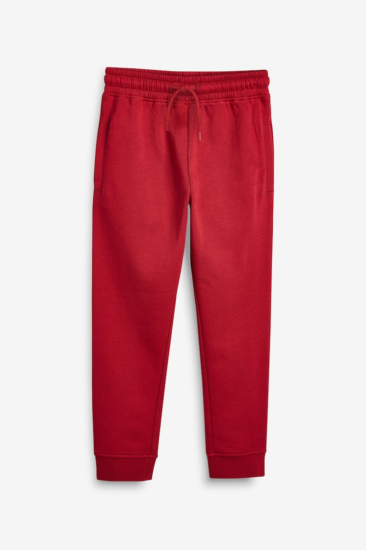 Red Slim Fit Basic Joggers (3-16yrs) - Image 1 of 1