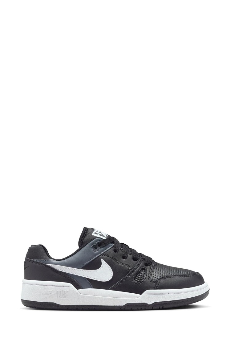 Nike Black Youth Full Force Low-Top Trainers - Image 1 of 1