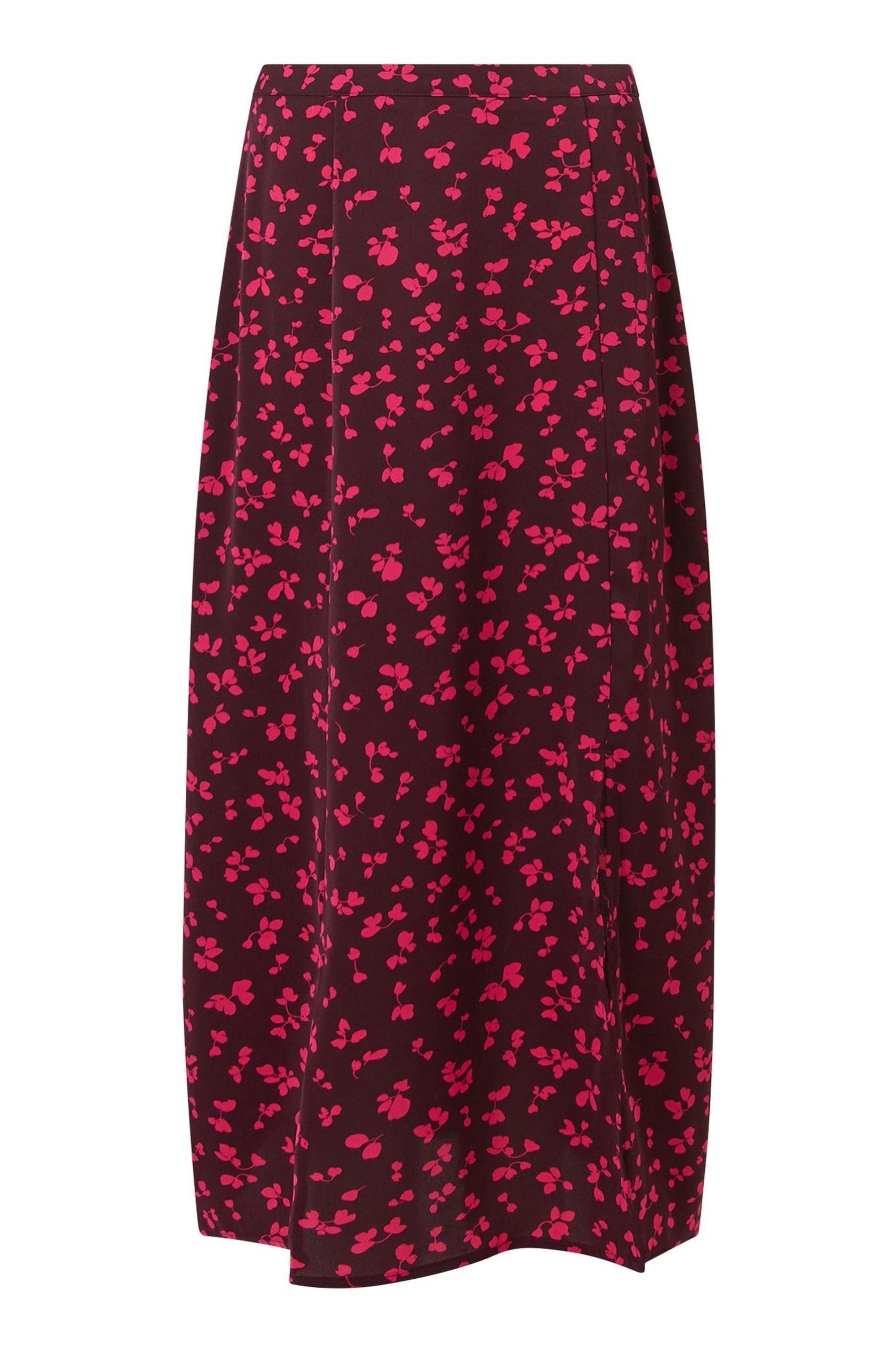 Jupe rouge fendue hotsell