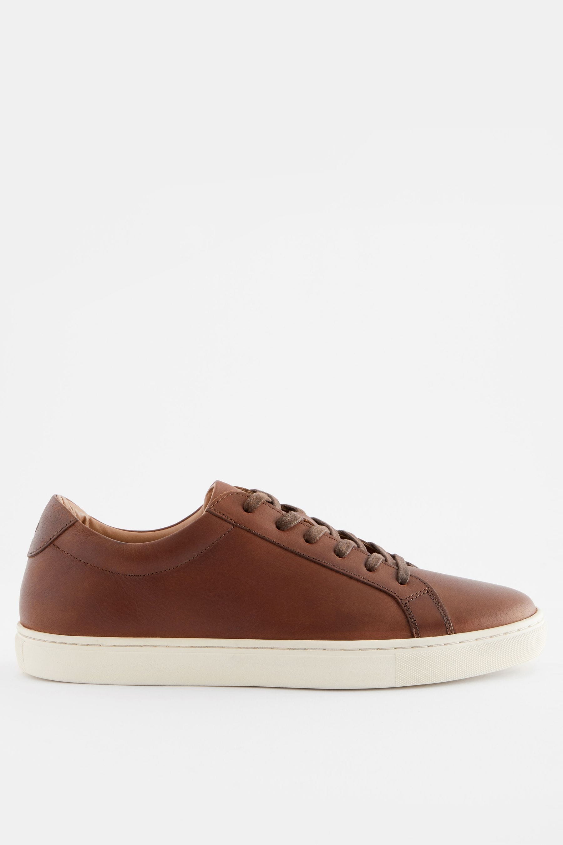 Buy Tan Brown Leather Trainers from the Next UK online shop