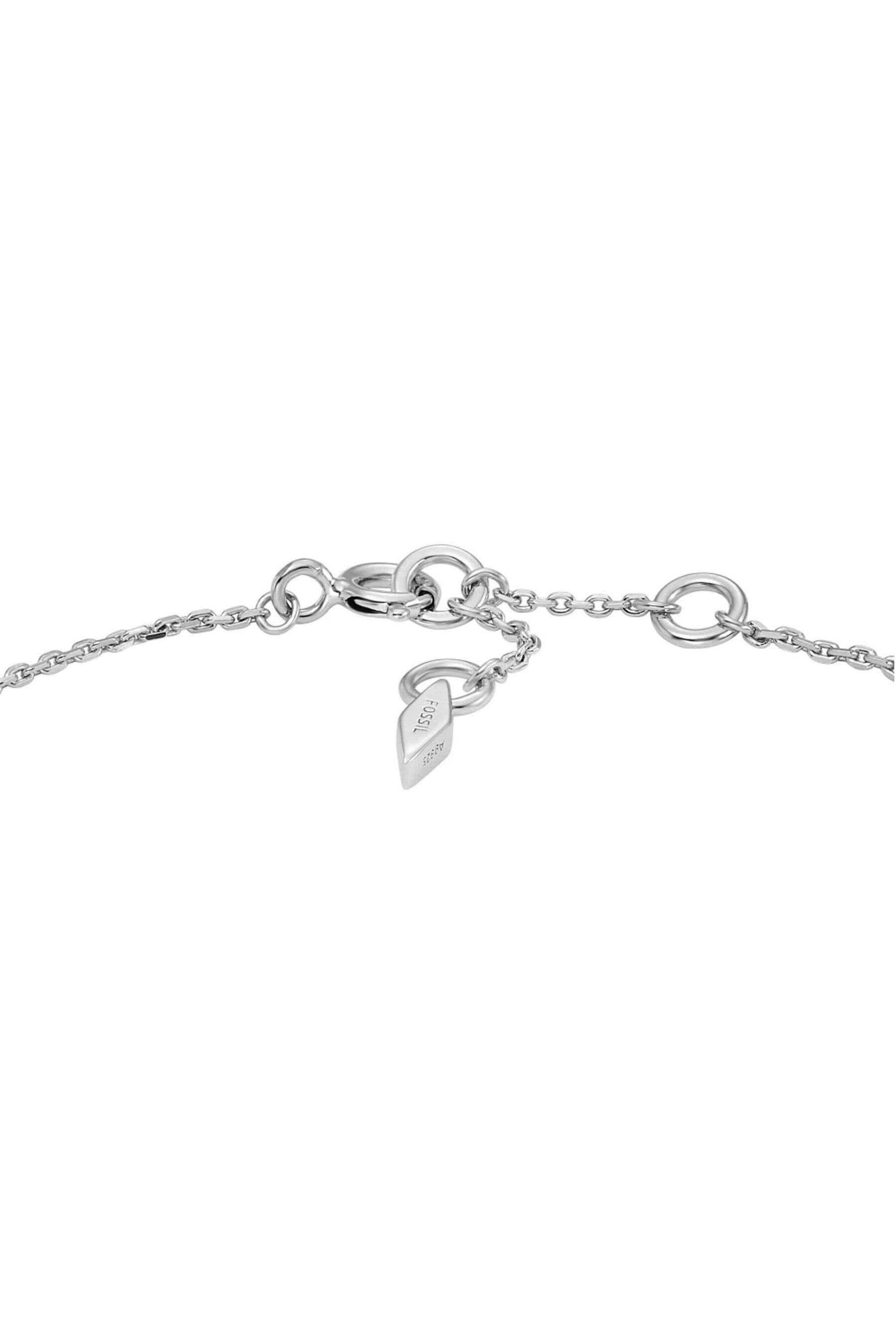 Buy Fossil Jewellery Ladies Silver Tone Sterling Bracelet from the Next UK online shop