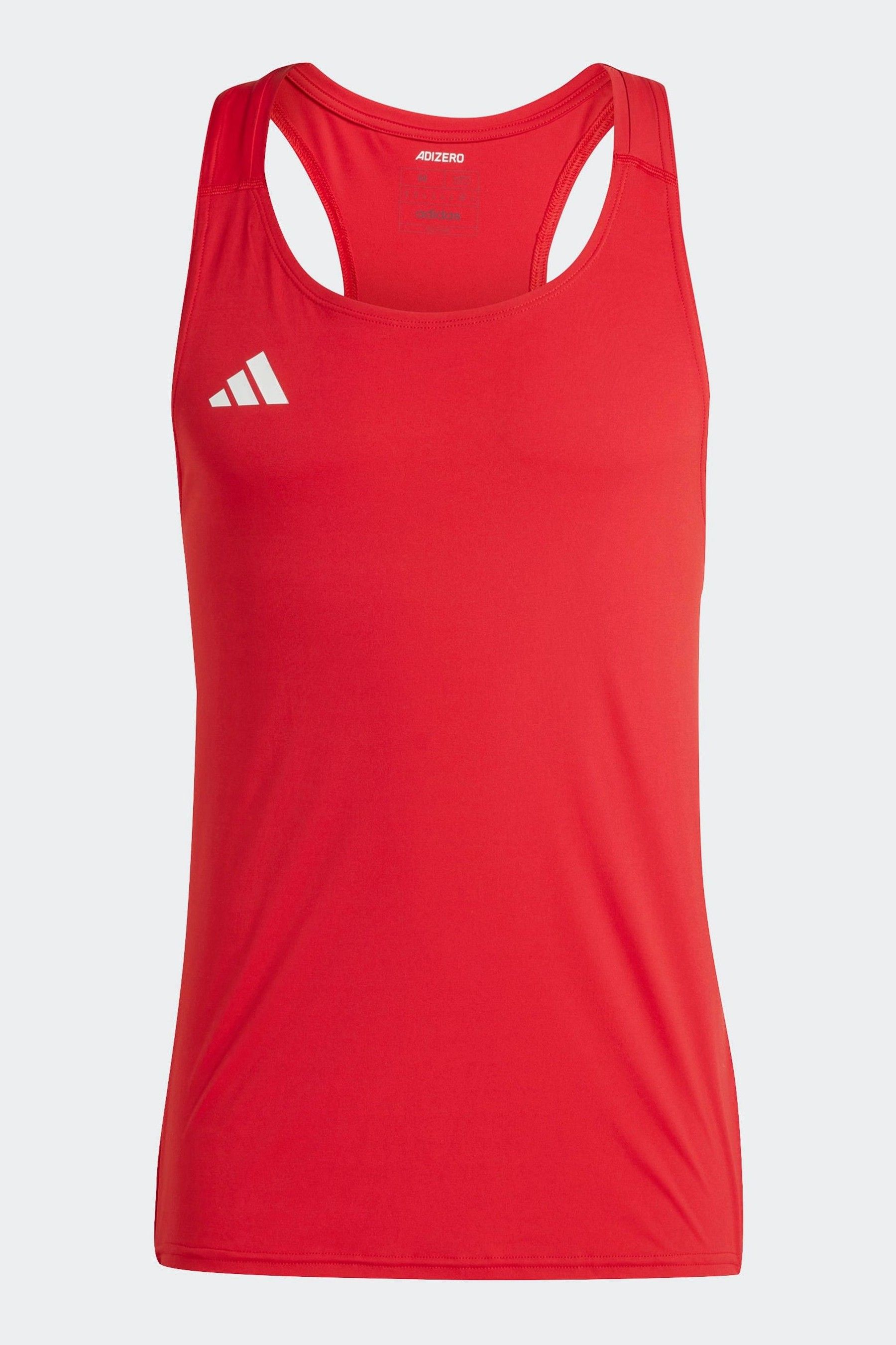 red adidas tank