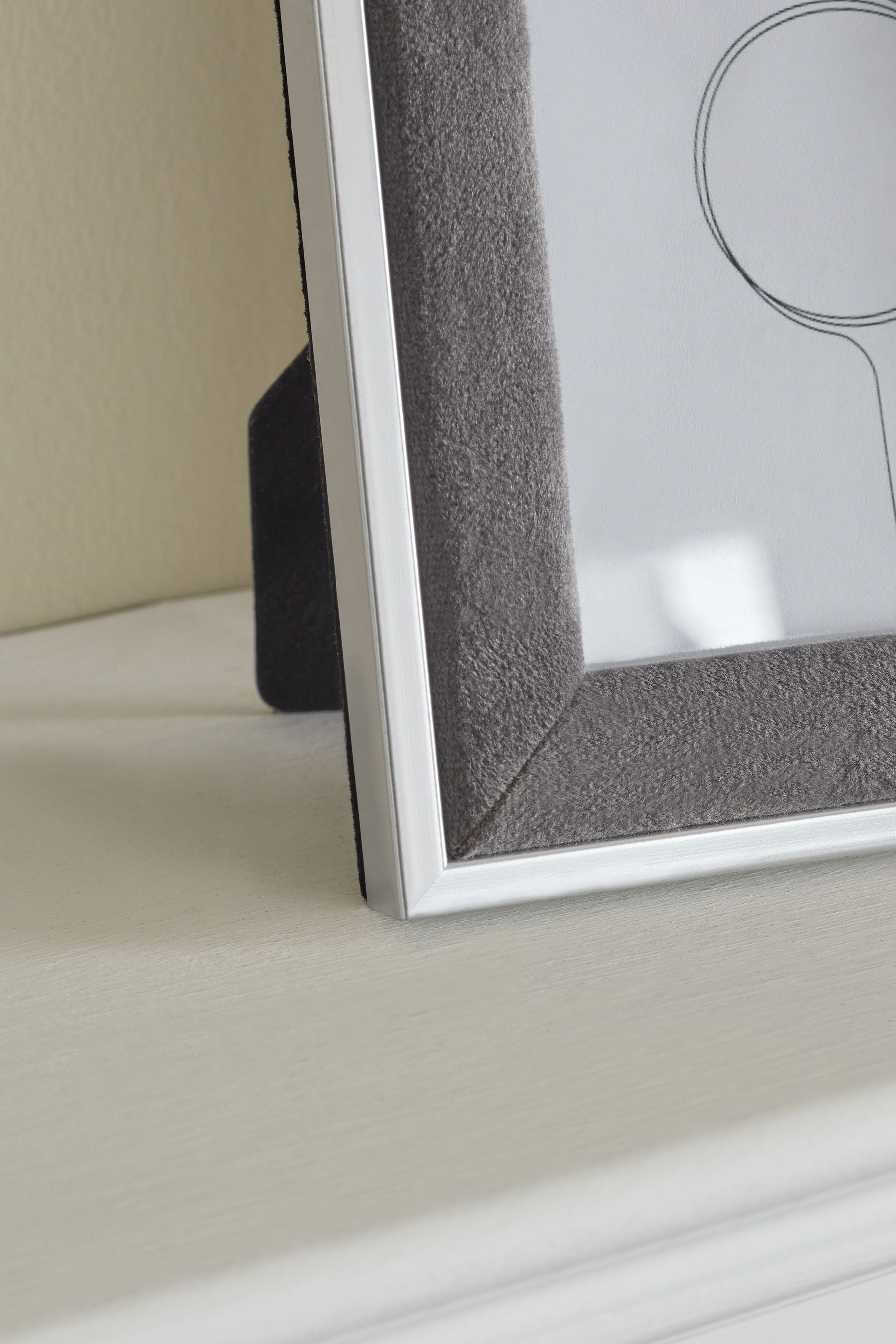 Buy Grey Velvet Picture Frame from the Next UK online shop