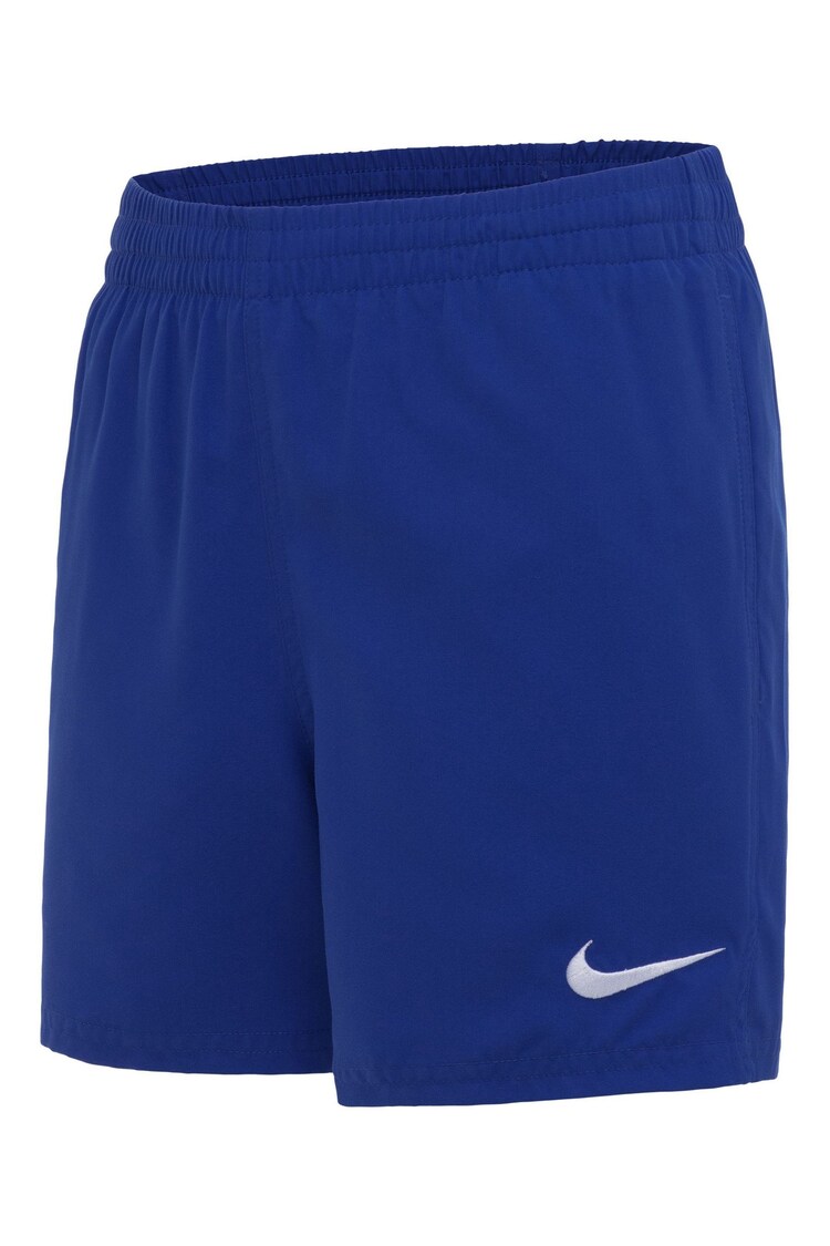 Nike Blue 4 Inch Essential Volley Swim Shorts - Image 1 of 1
