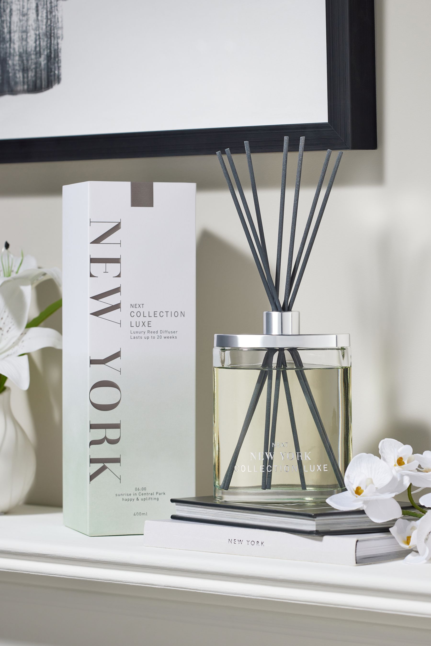 Buy Collection Luxe New York Fragranced Reed 400ml Diffuser from the Next UK online shop