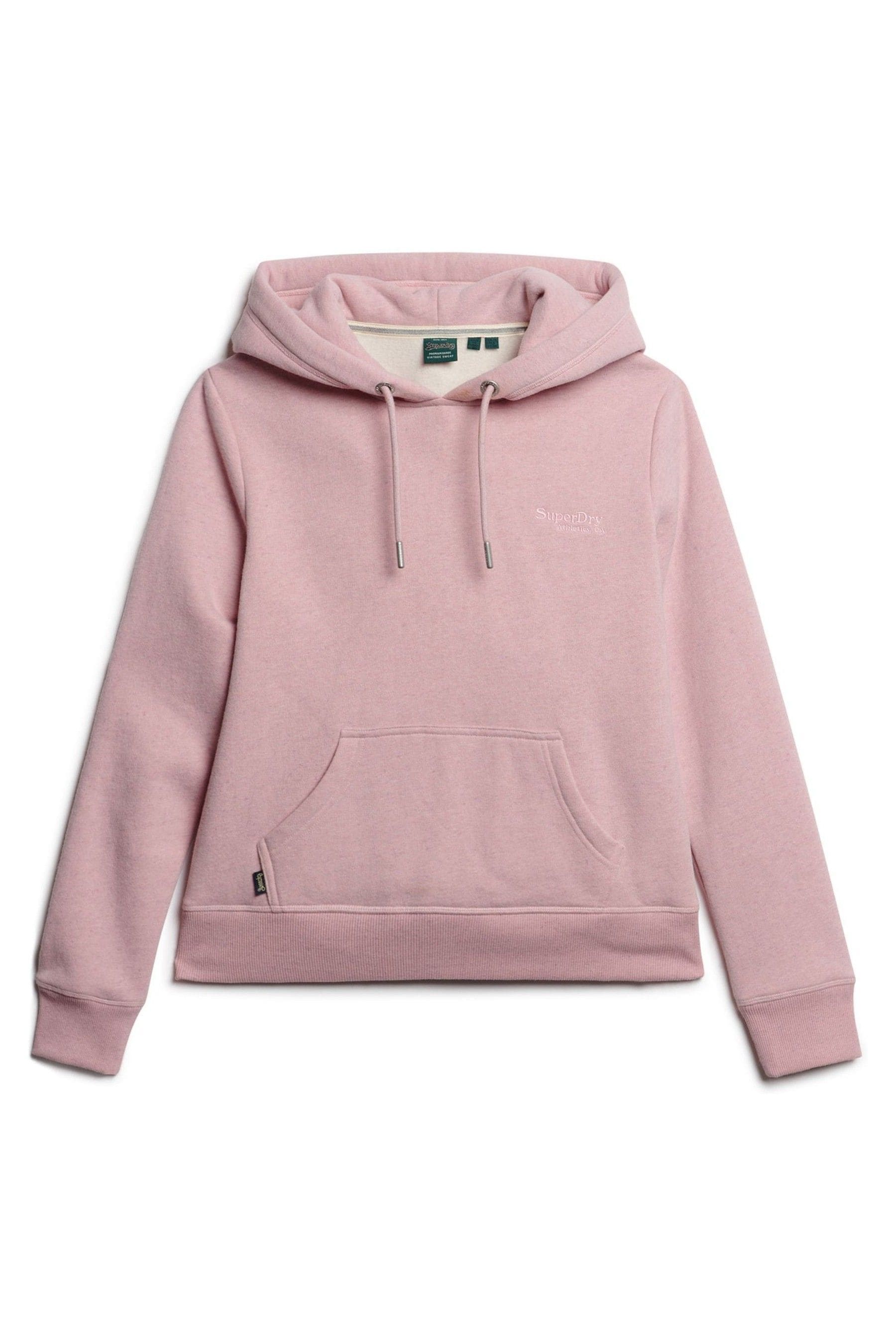 Buy Superdry Pink Essential Logo Hoodie from the Next UK online shop