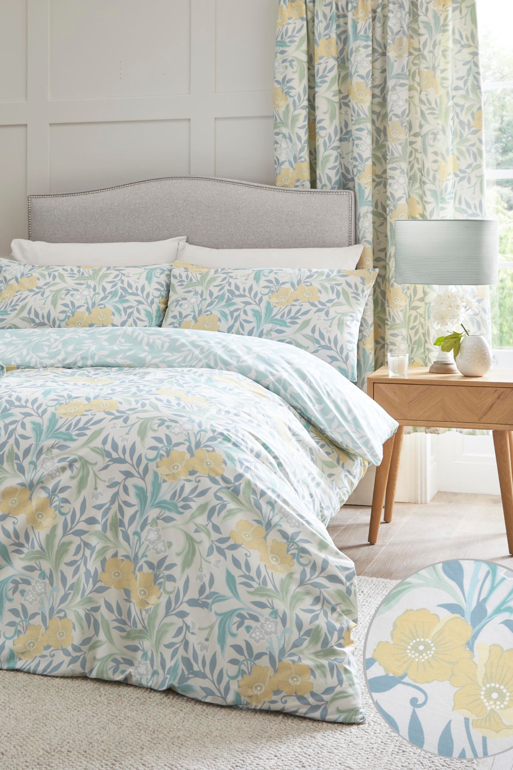 Buy D&D Blue Sandringham Duvet Cover Set from the Next UK online shop