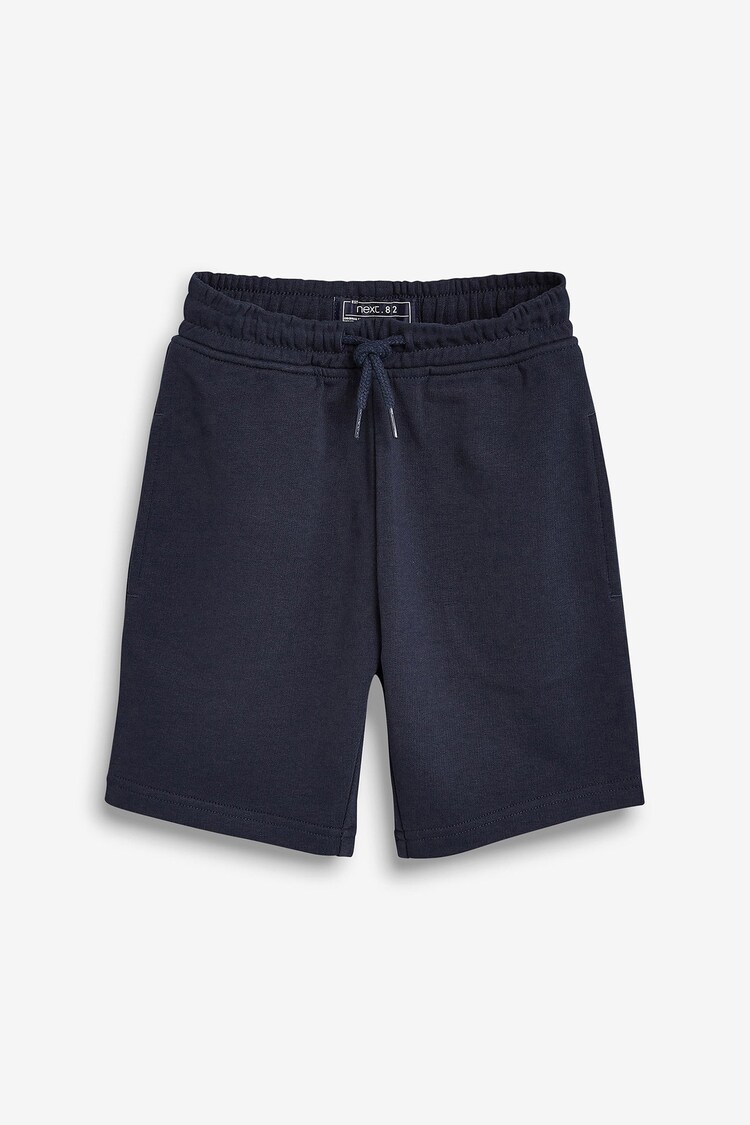 Navy Blue 1 Pack Basic Jersey Shorts (3-16yrs) - Image 1 of 1
