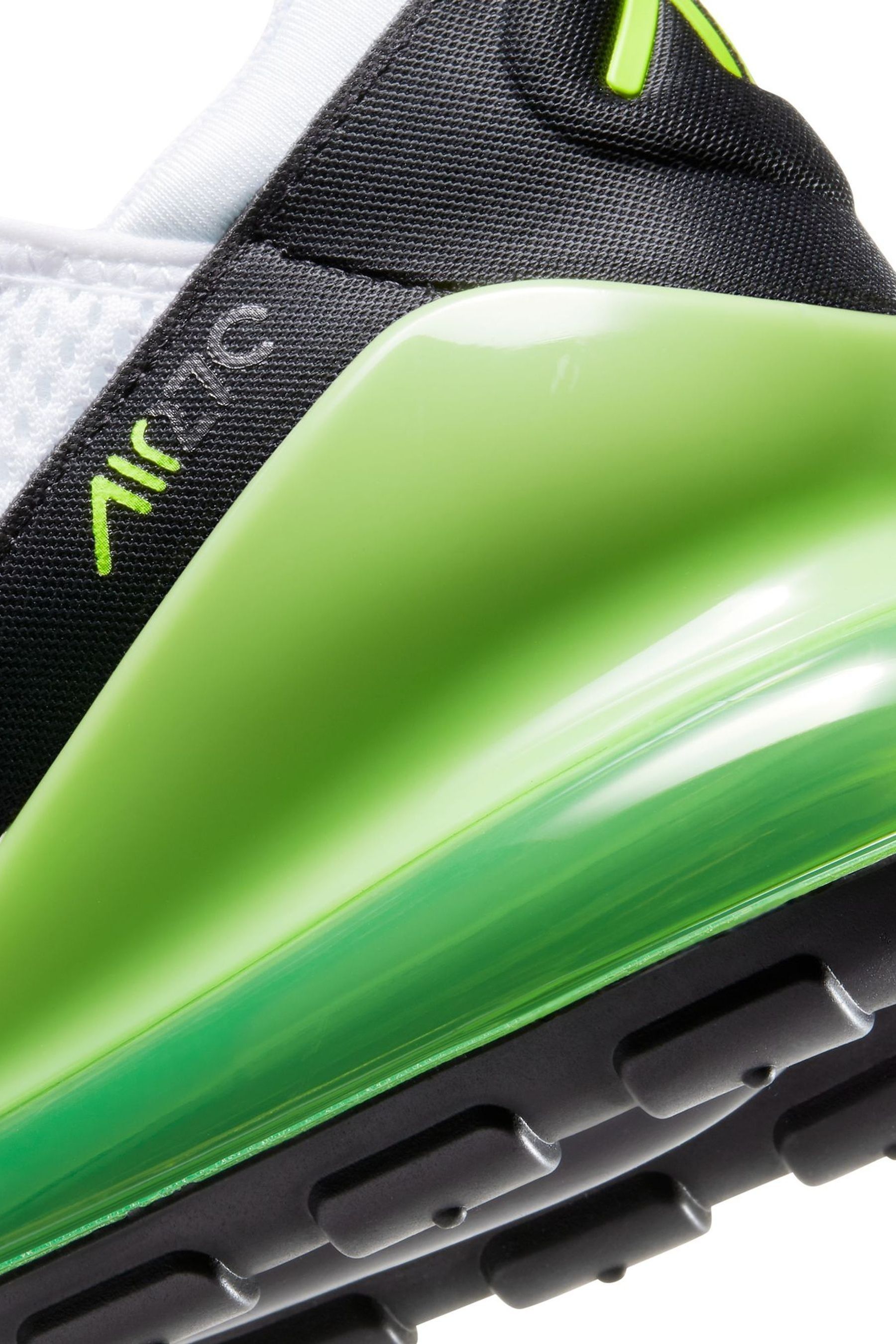 air max 270 white and green