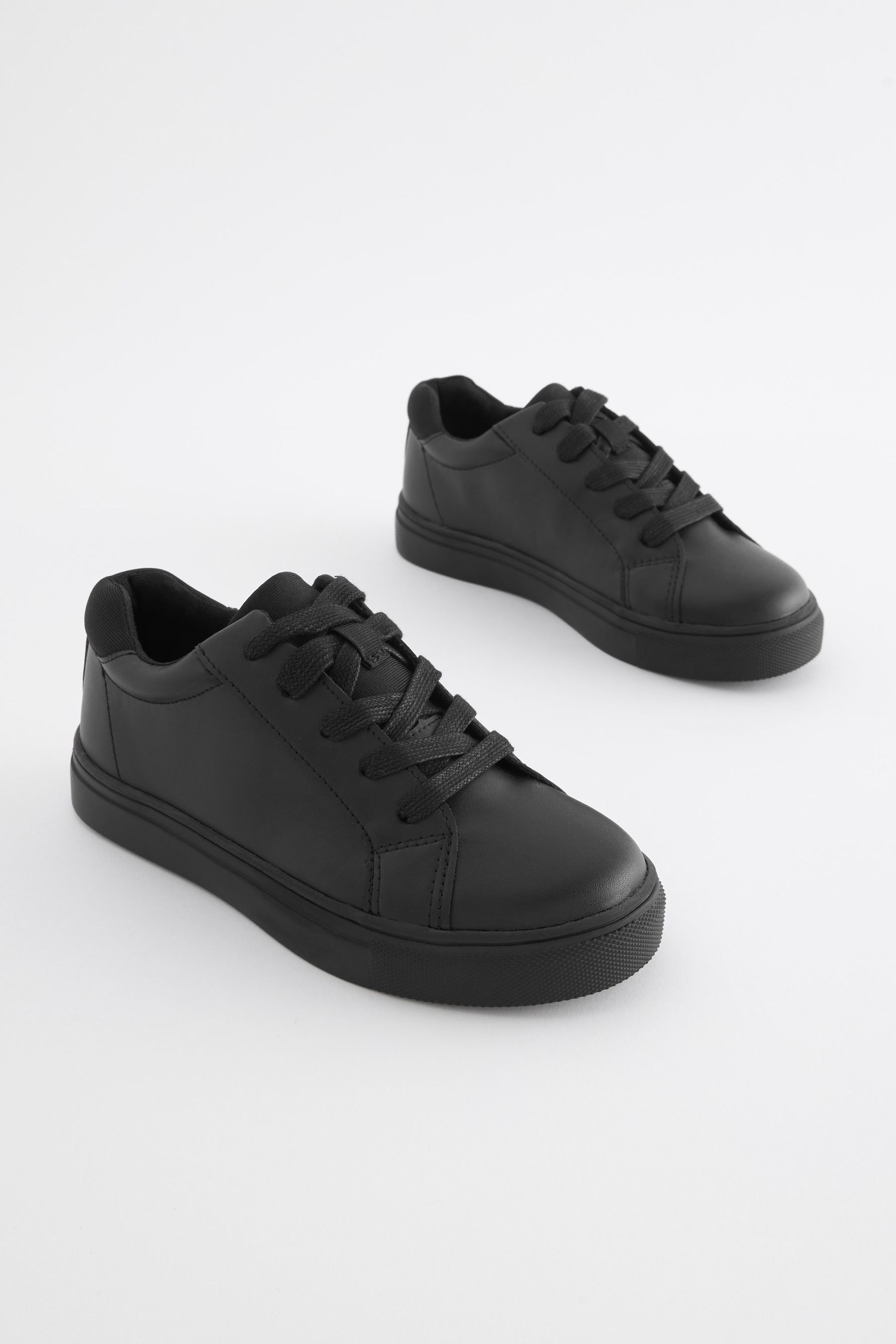 Next Rise Shoes Buy Black Standard Fit (F) Lace Up School Shoes from the Next UK online ...