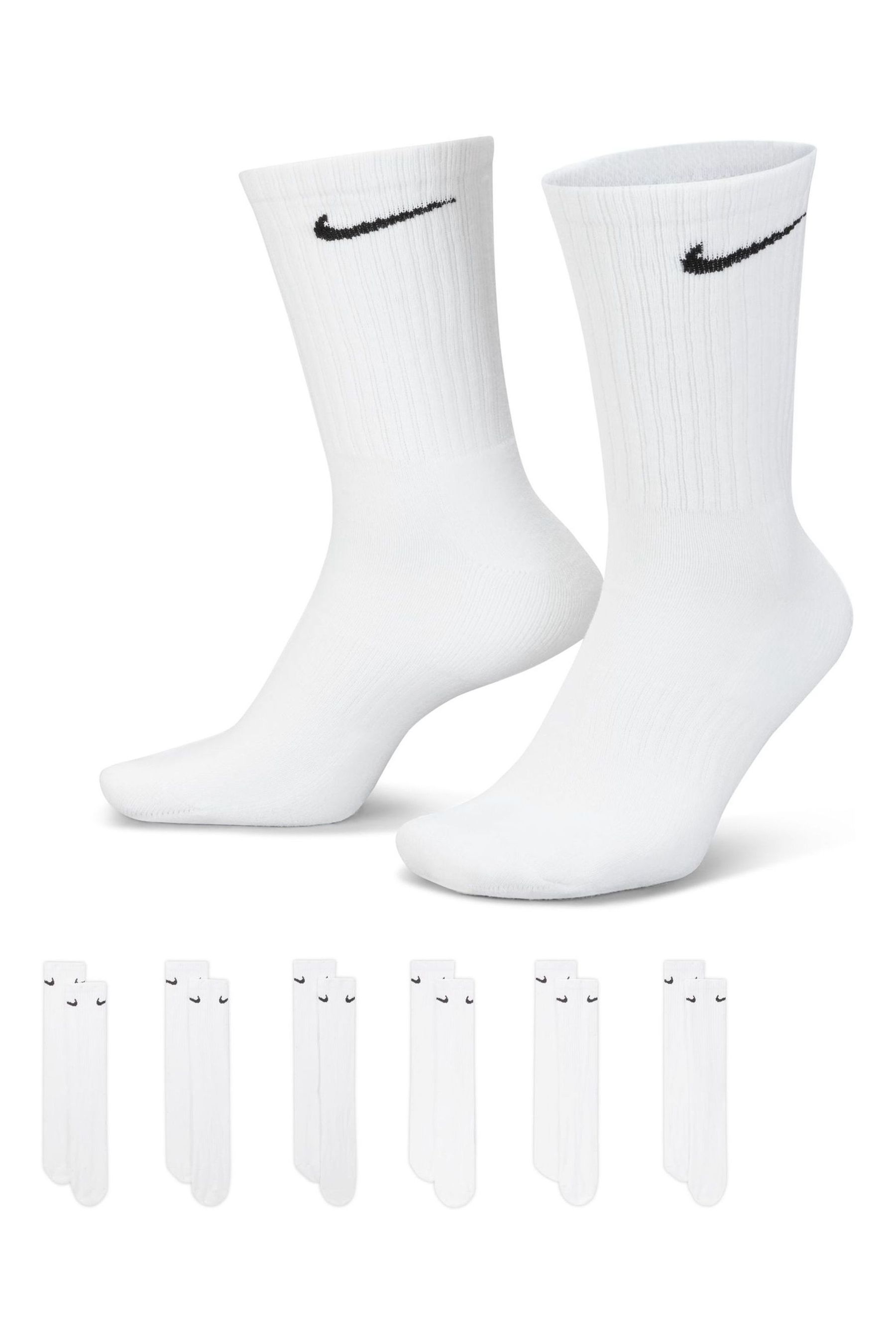 Buy Nike Everyday Cushioned 6 Pack Socks from the Next UK online shop