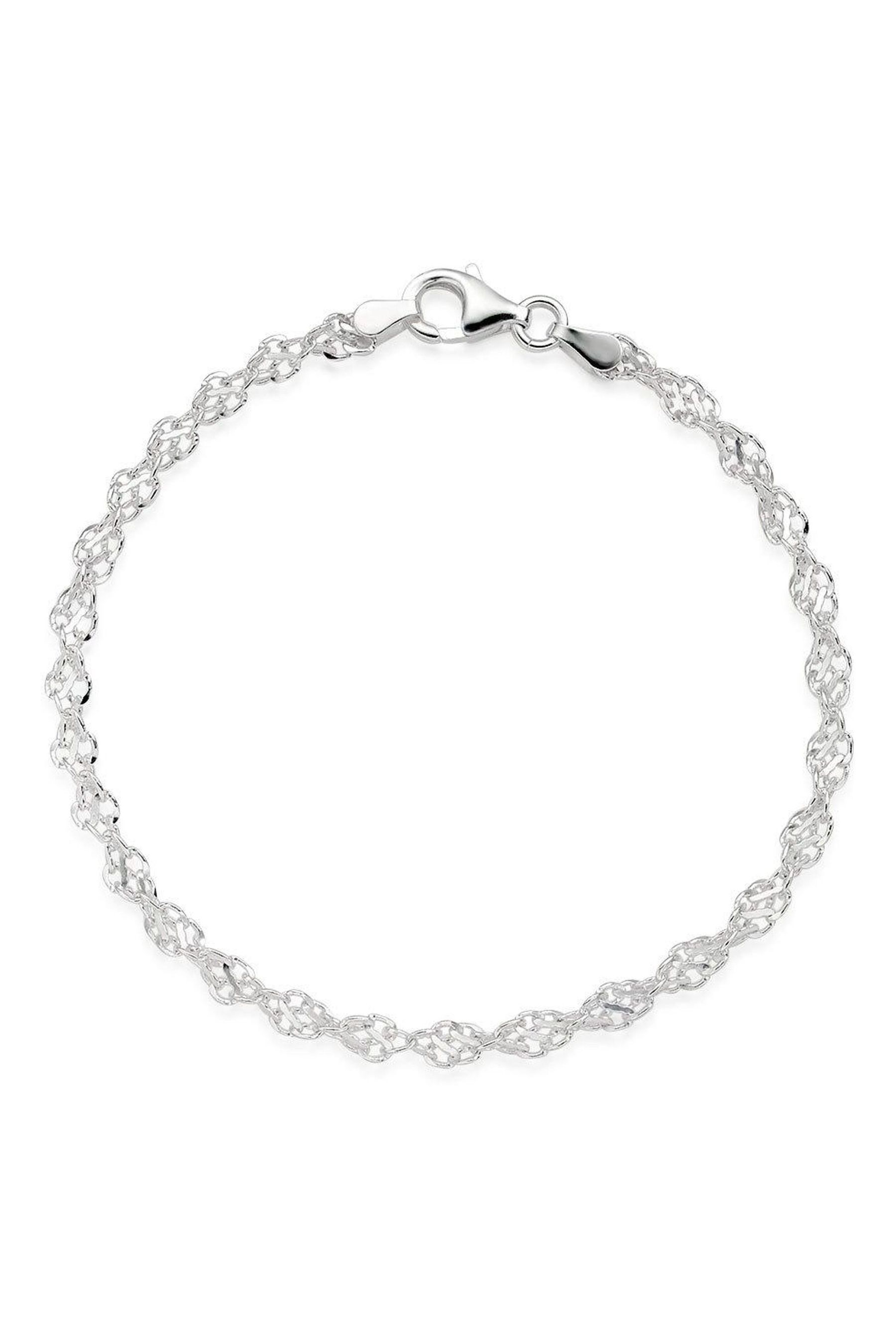 Buy Beaverbrooks Sterling Silver Twist Bracelet from the Next UK online