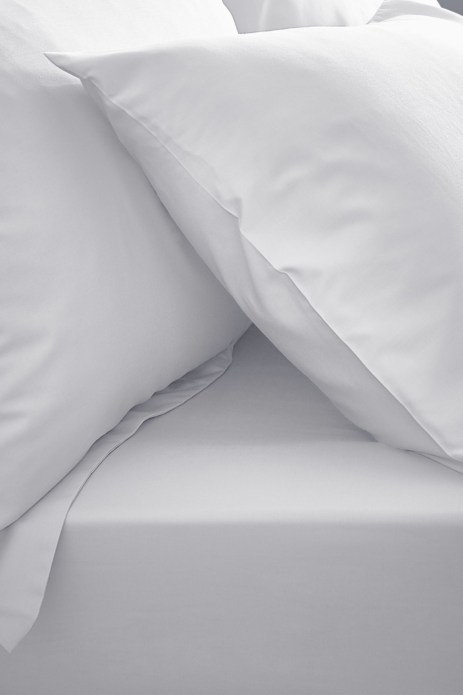 Buy Bianca White 200 Thread Count Cotton Percale Extra Deep Fitted