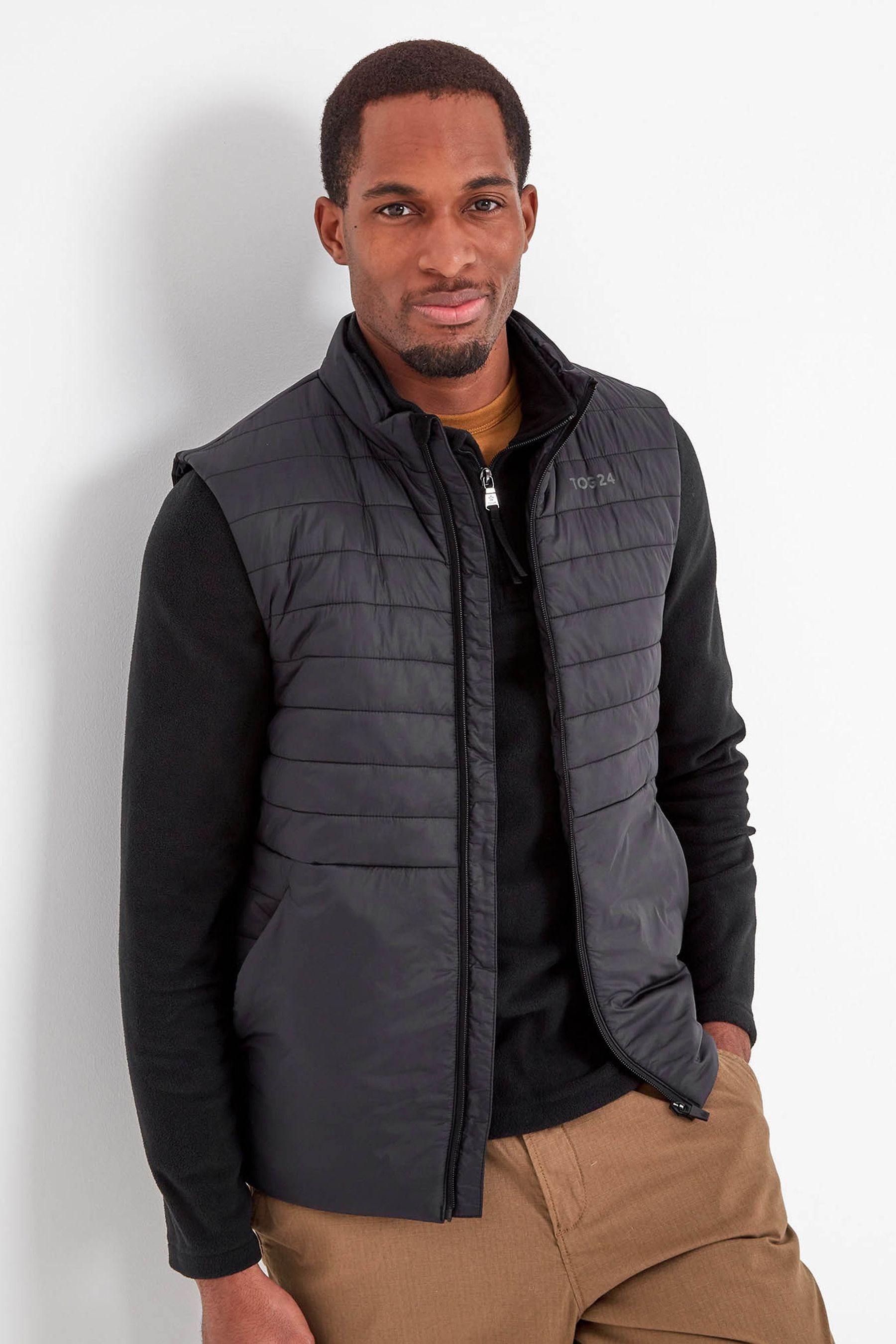 Buy Tog 24 Mens Dorrington Black Gilet from the Next UK online shop