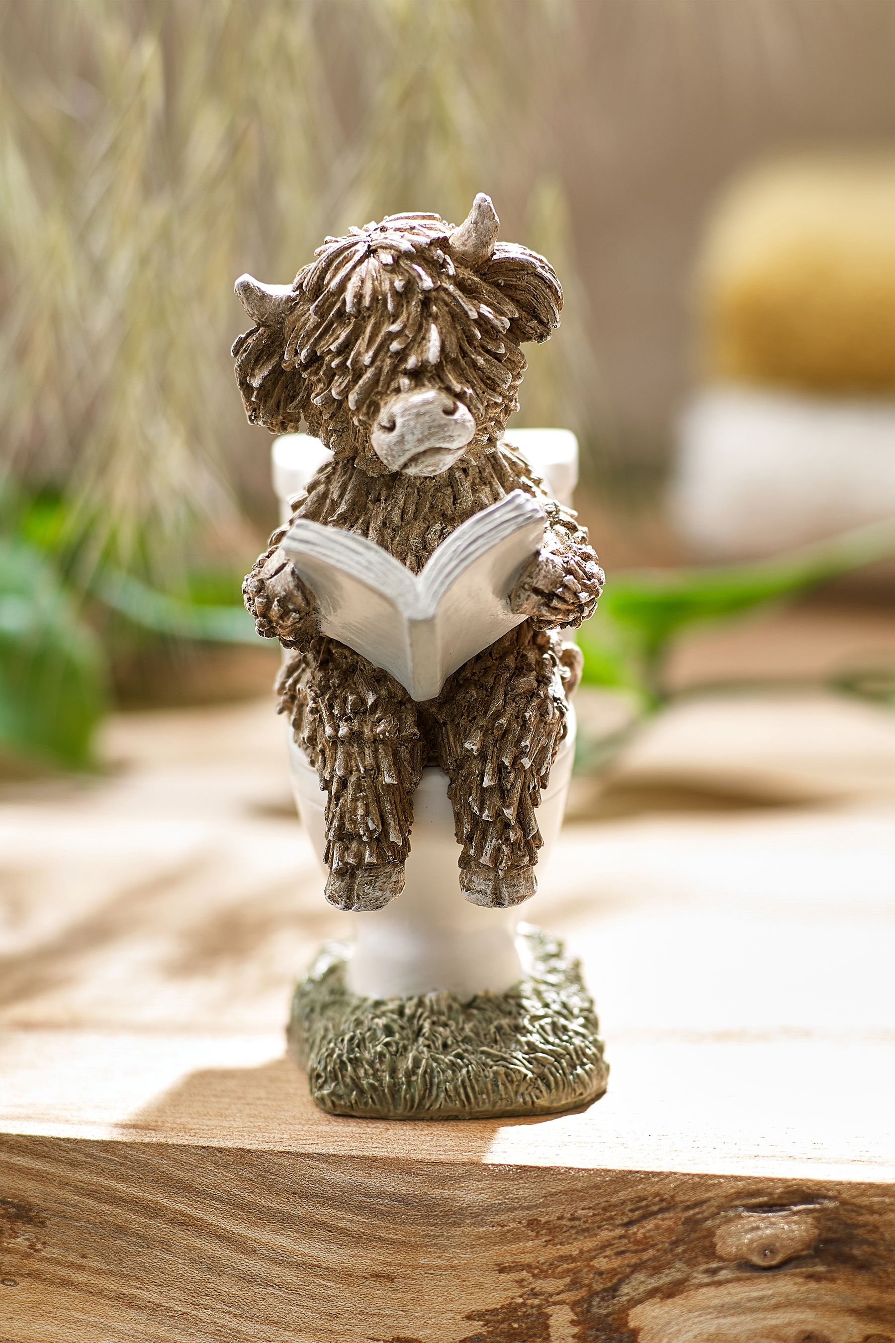 Buy Natural Hamish the Highland Cow Bathroom Ornament from Next Australia