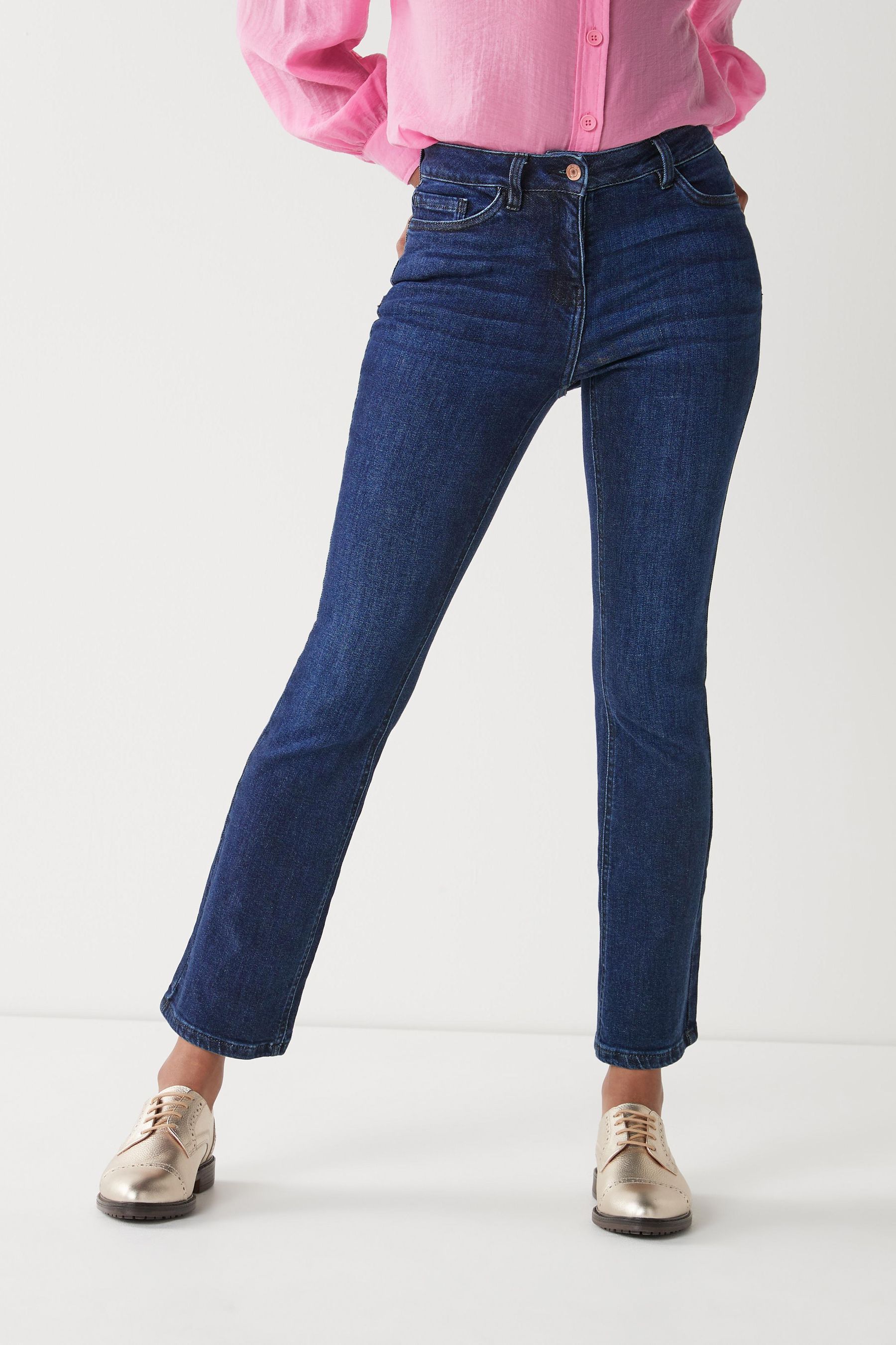 Buy Dark Blue Hourglass Bootcut Jeans from Next Ireland