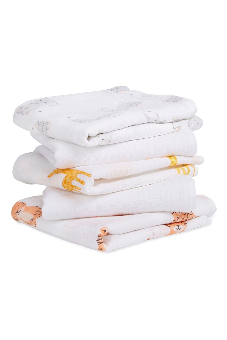 aden + anais Essentials Cotton Muslin Squares 5 Pack - Image 1 of 1