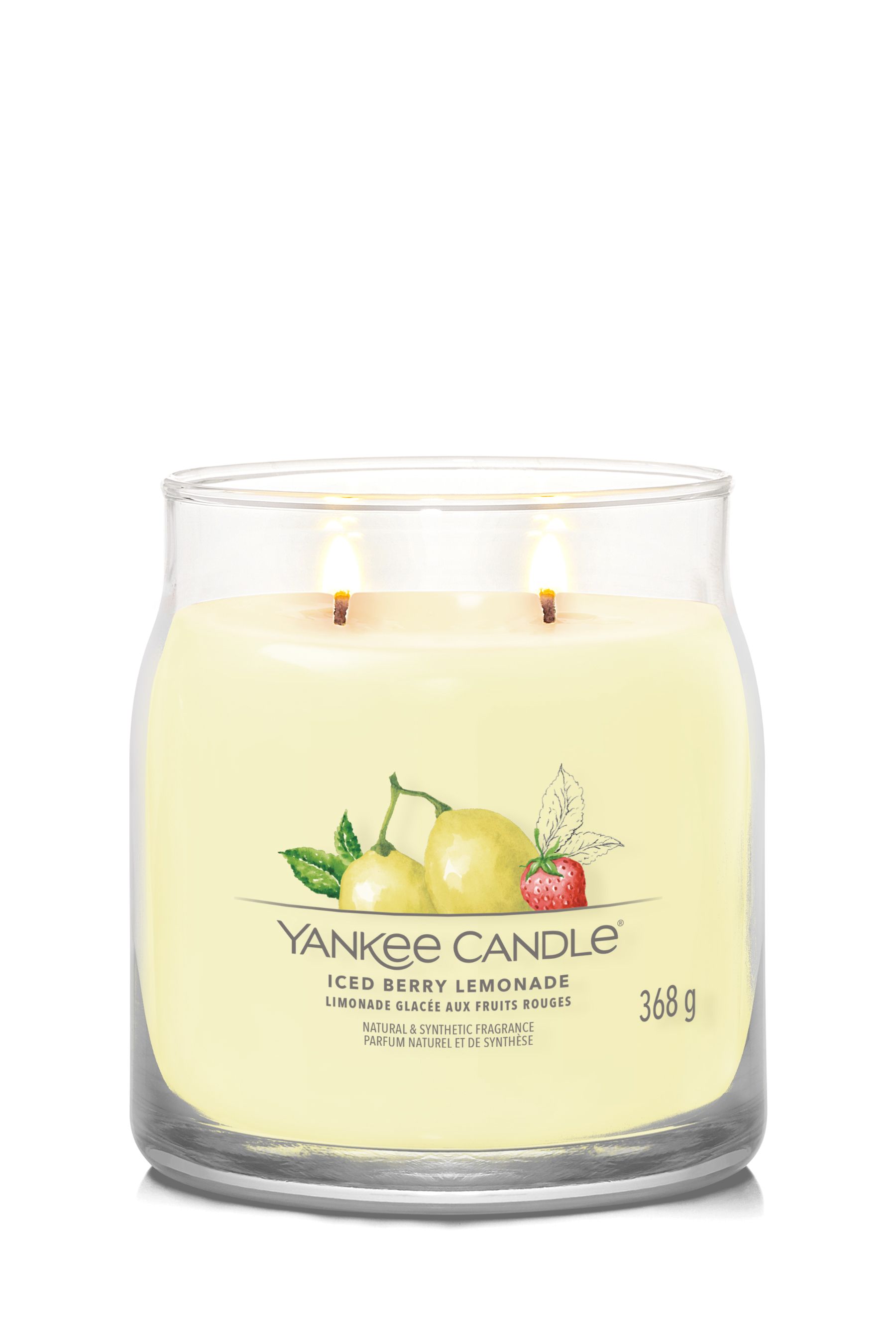 Buy Yankee Candle Signature Medium Jar Scented Candle Iced Berry