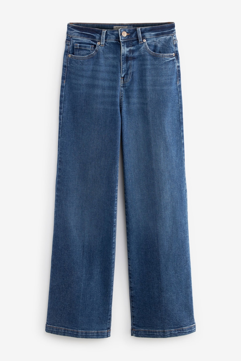 Dark Blue Wide Leg Jeans - Image 1 of 1