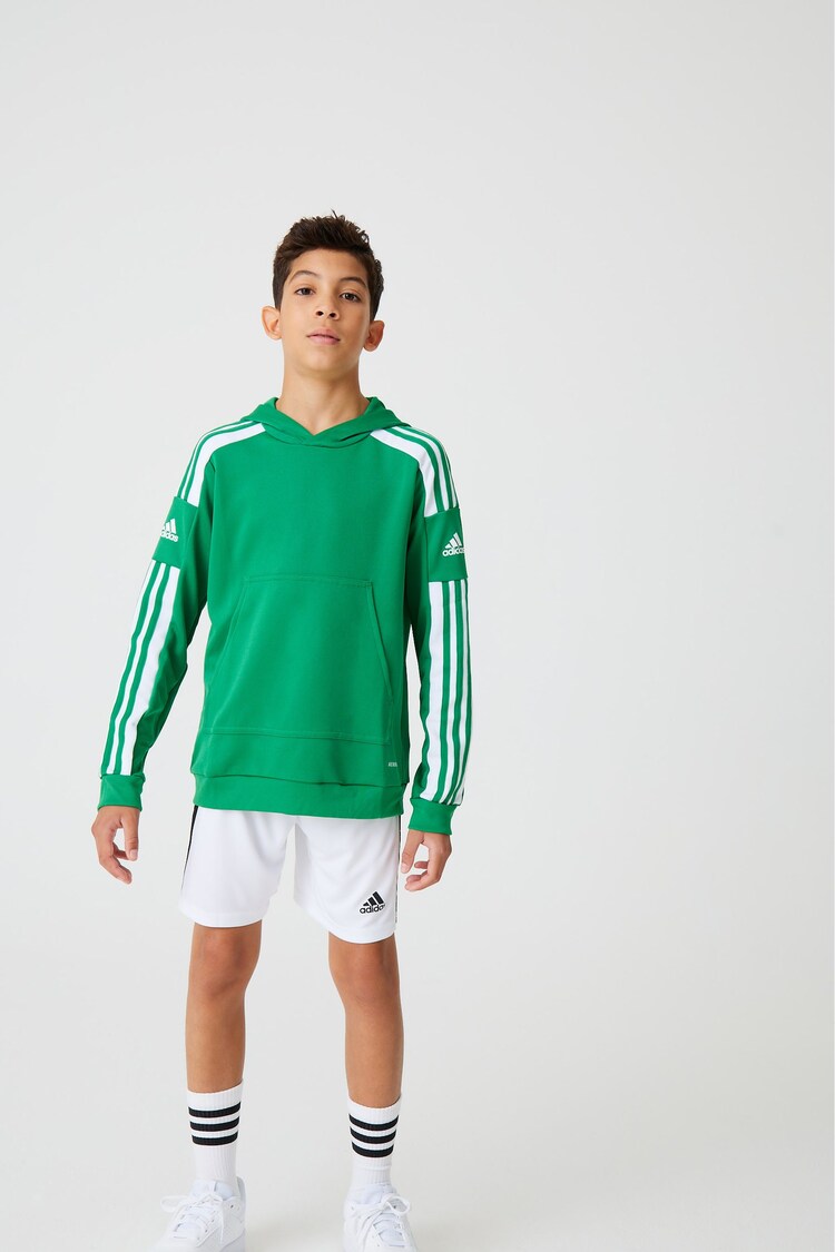 adidas Green Squadra 21 Hoodie - Image 1 of 1