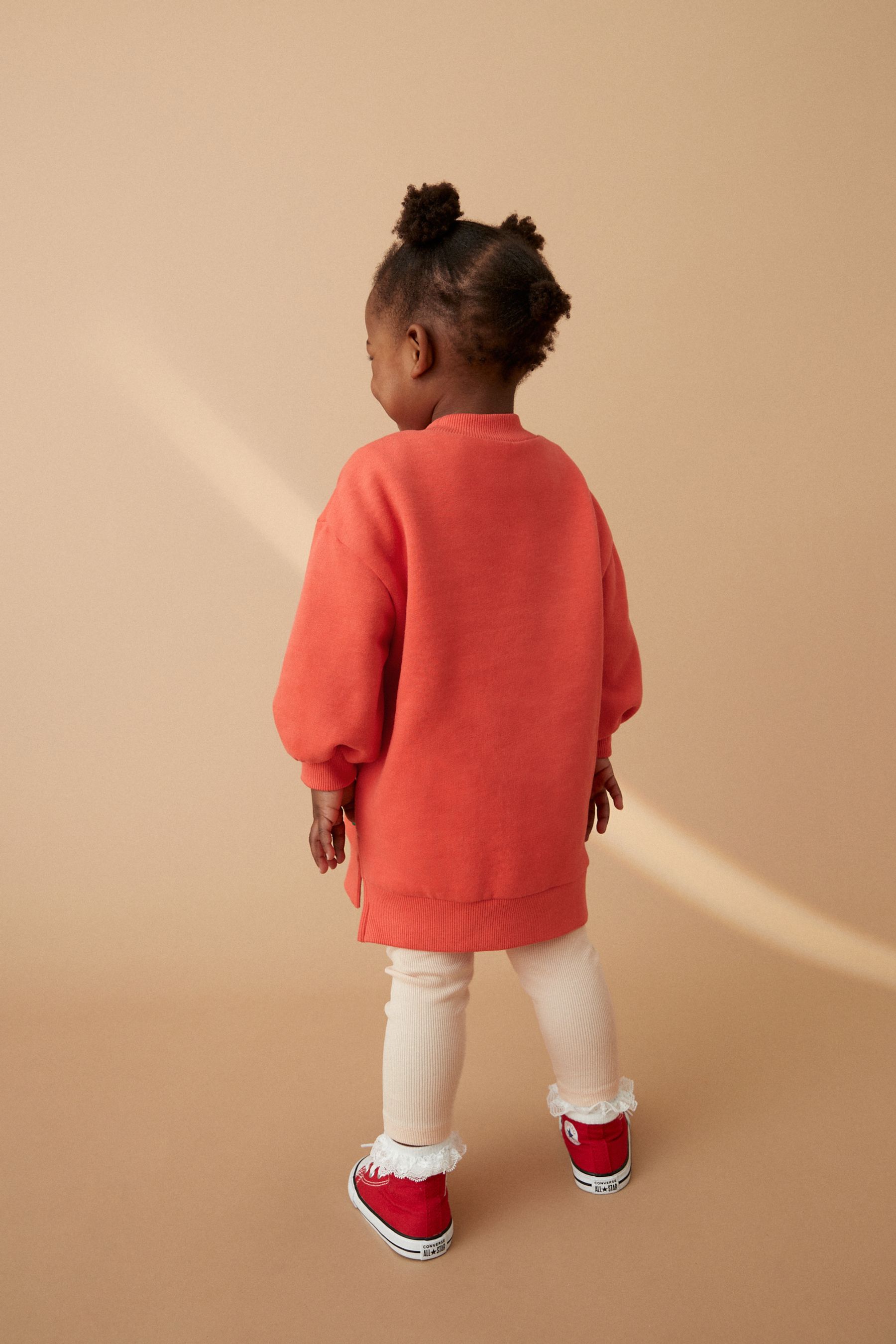 Buy Red Jumper Dress & Leggings Set (3mths7yrs) from Next Ireland