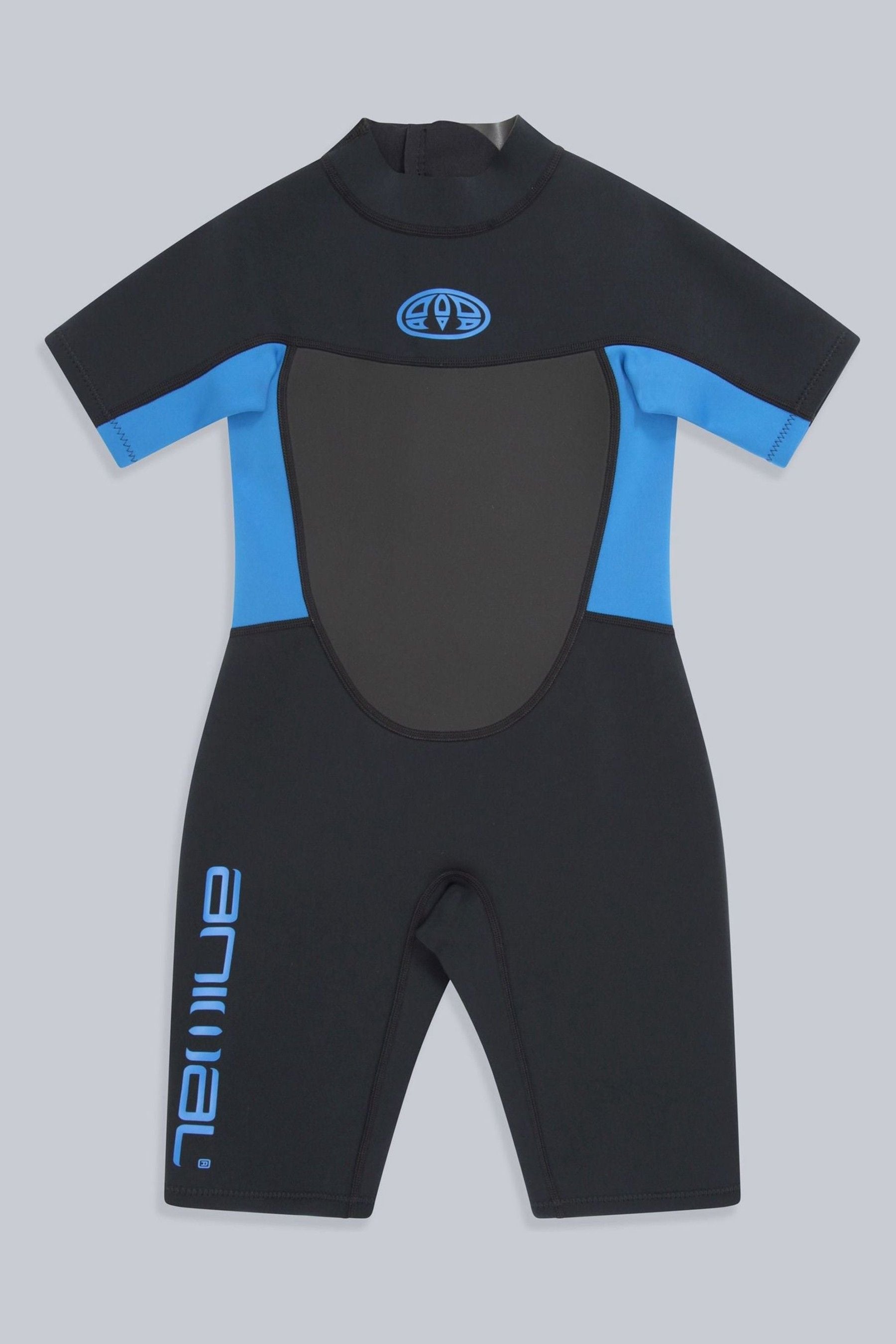 Buy Animal Kids Blue Waves Shorty Wetsuit from the Next UK online shop