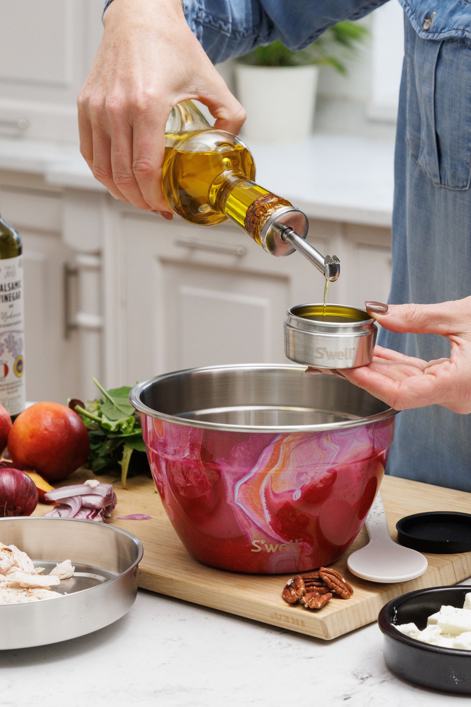 Buy S’well Rose Pink Travel Salad Bowl Kit 1.9L from the Next UK online