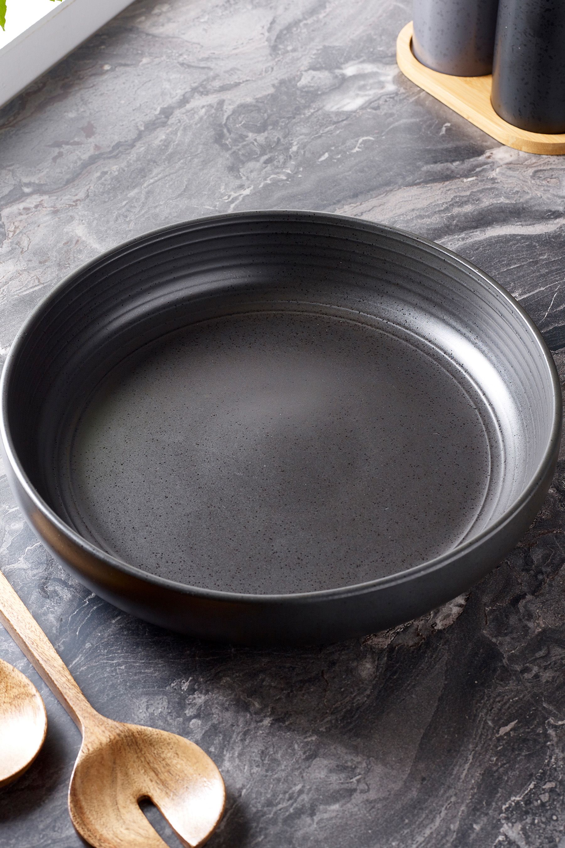 Buy Black Bronx Serving Bowl from the Next UK online shop