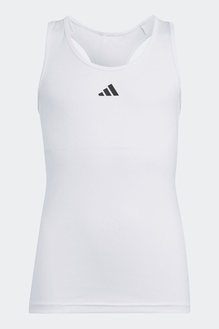 adidas White Techfit Vest Kids - Image 1 of 1